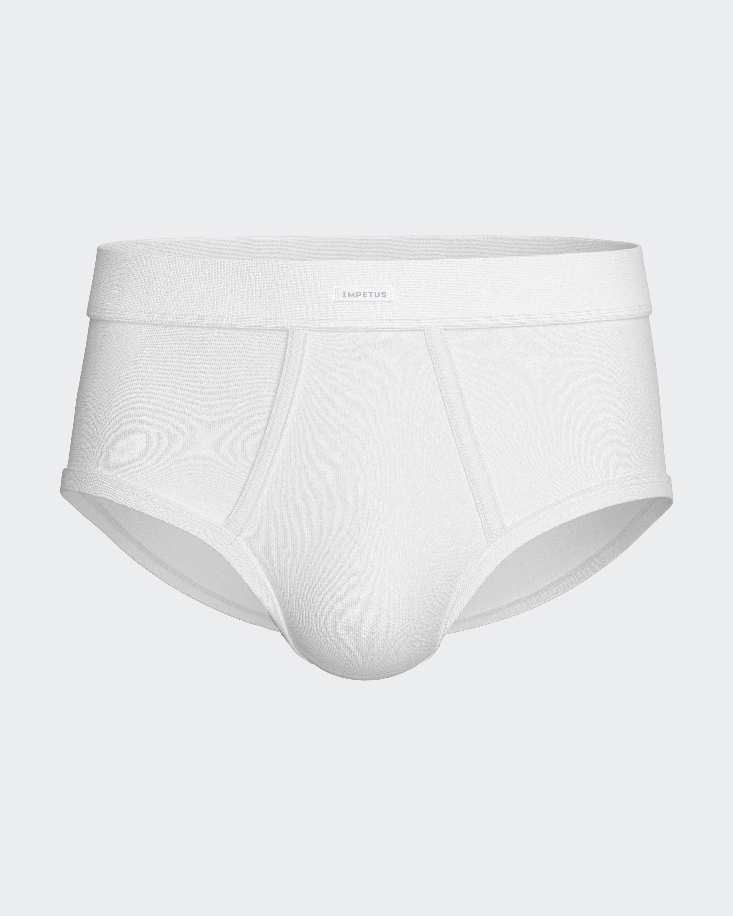 Slip de punto con abertura de hombre Pure Cotton