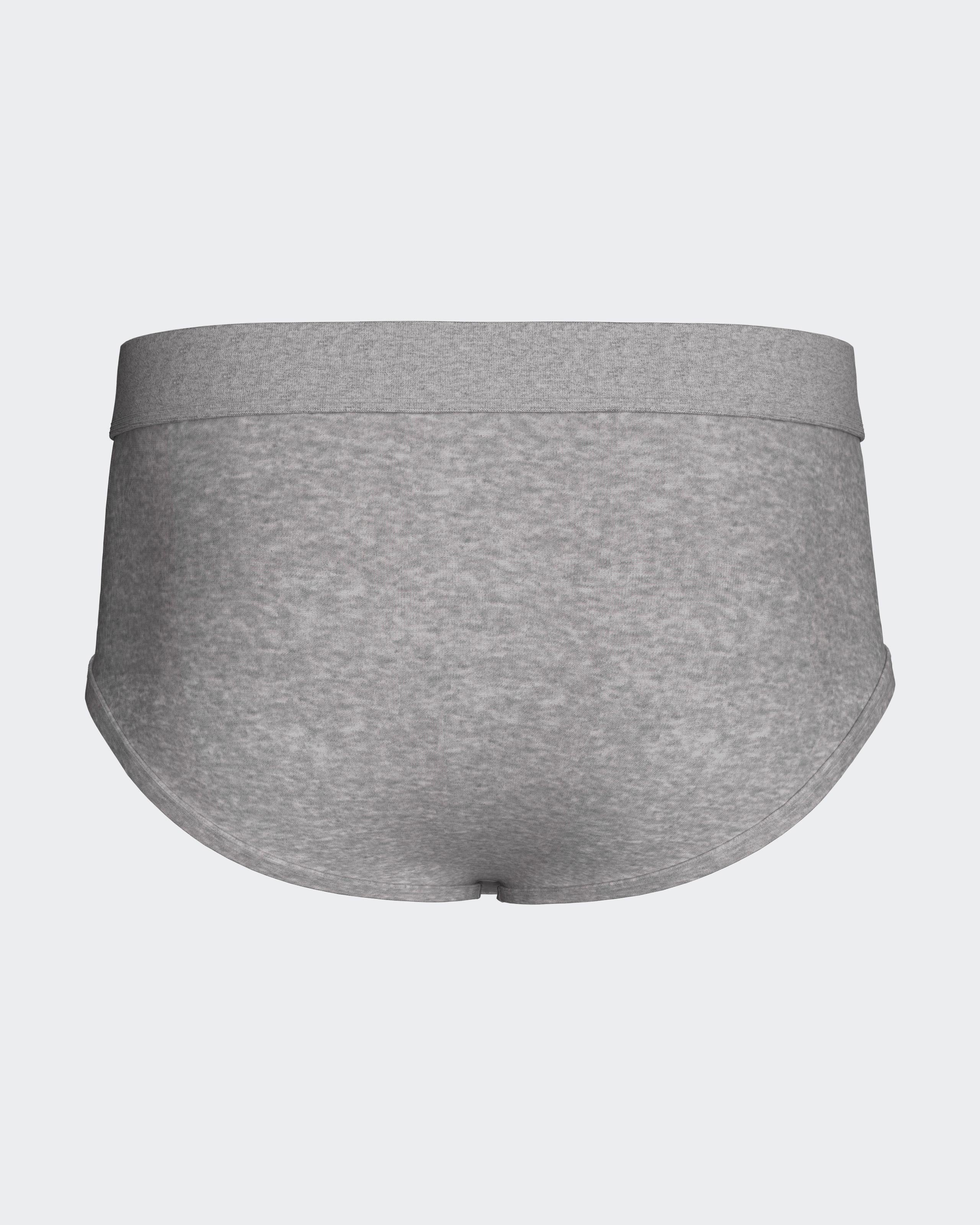 Brief Fine Rib Pure Cotton