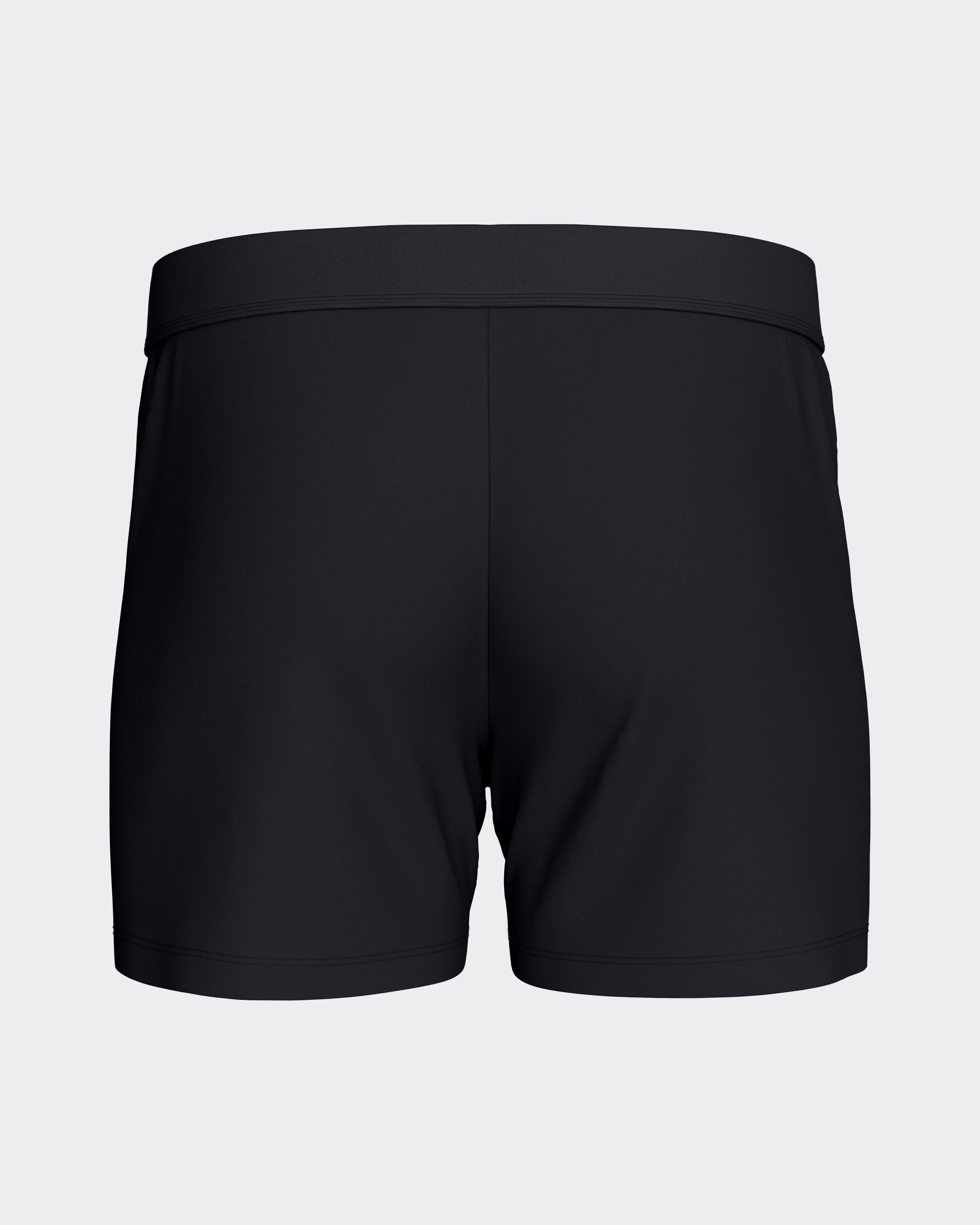 Boxer boutonné en coton