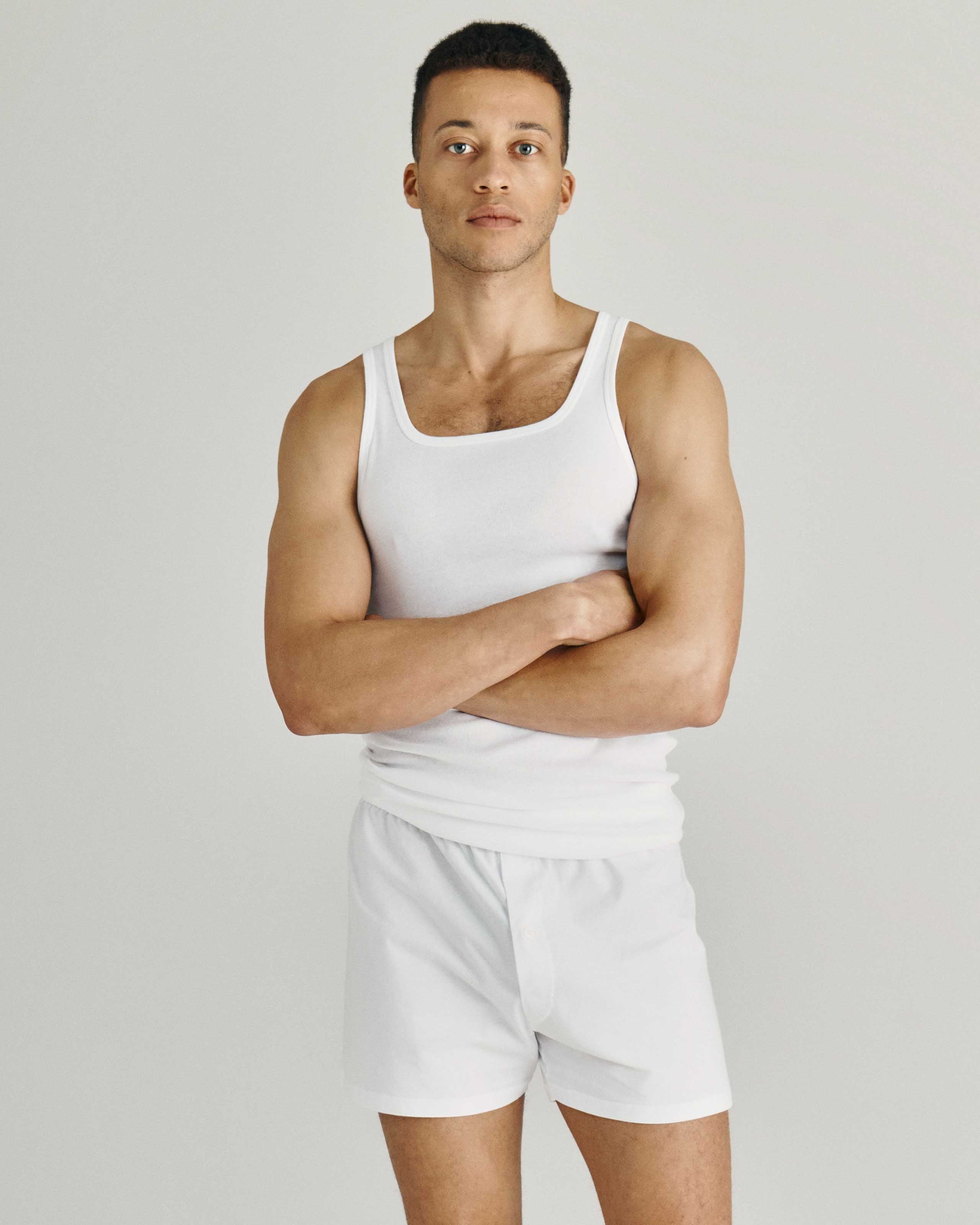 Herren Tanktop Pure Cotton