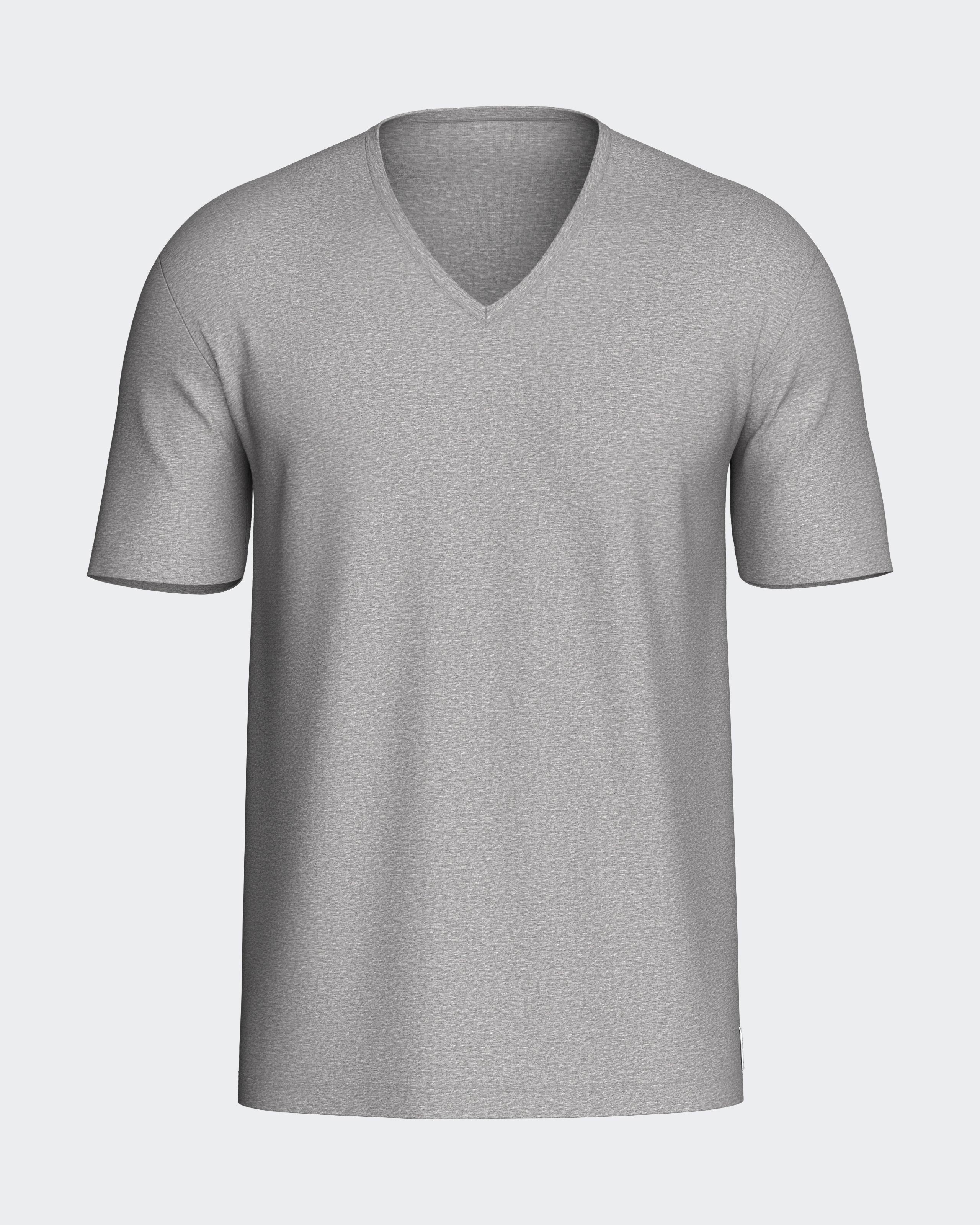 T-shirt de homem gola V Pure Cotton