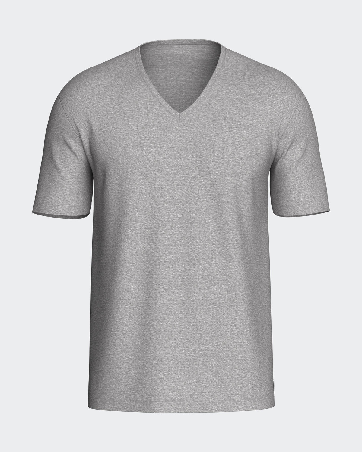 T-shirt de hombre de pico Pure Cotton