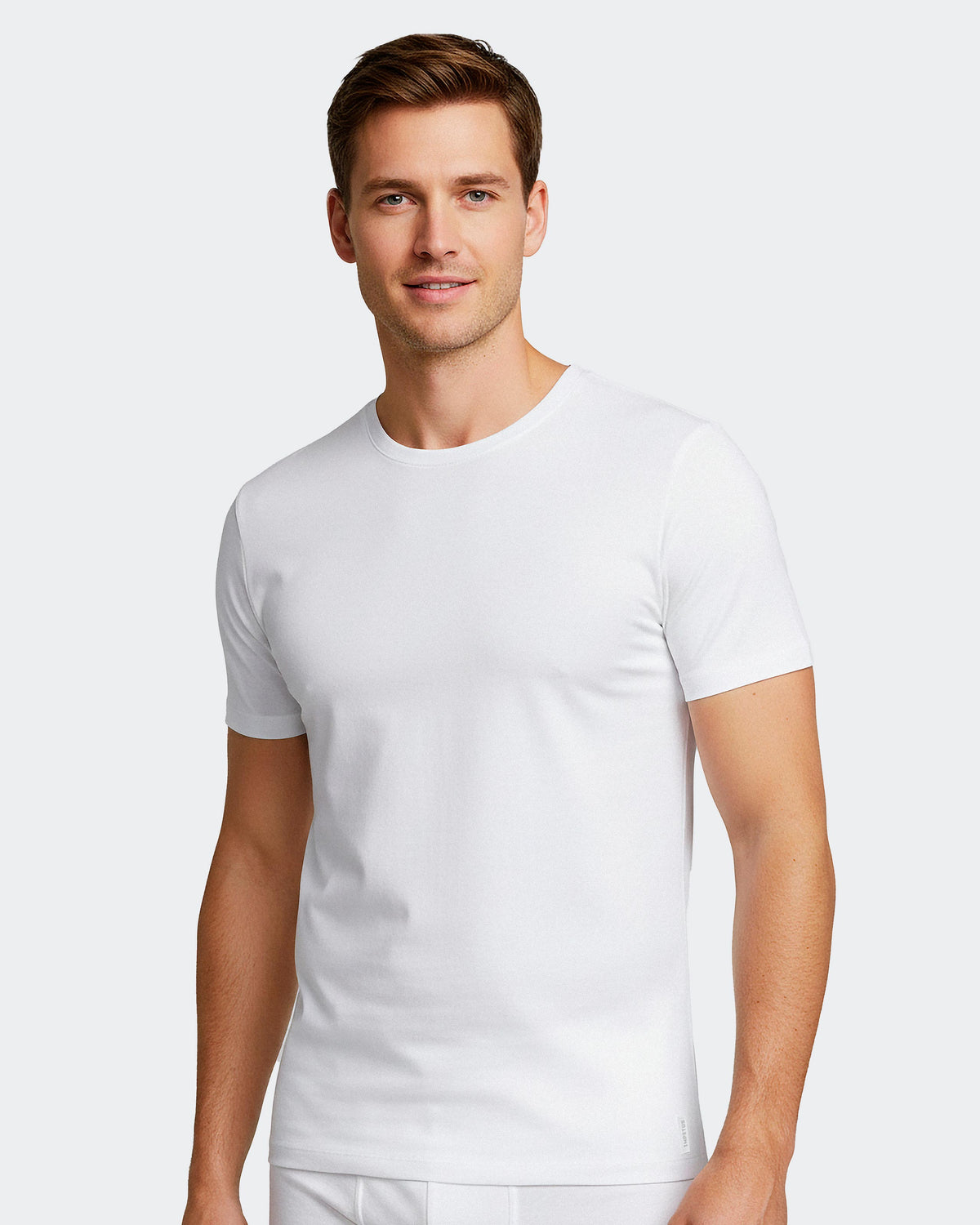Herren T-Shirt Reine Baumwolle