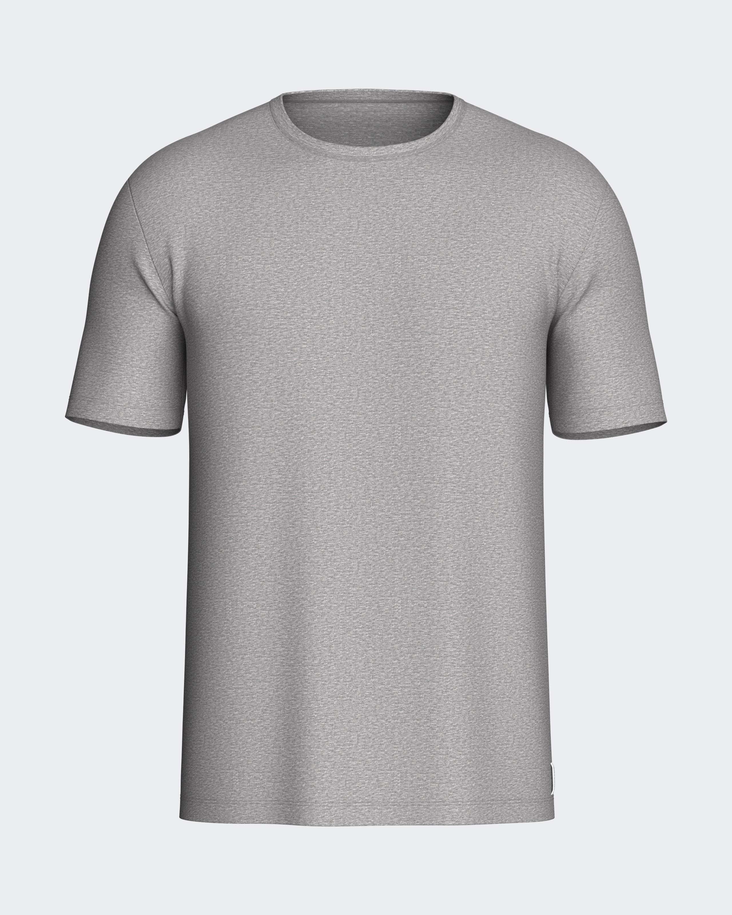 T-shirt de homem gola redonda Pure Cotton