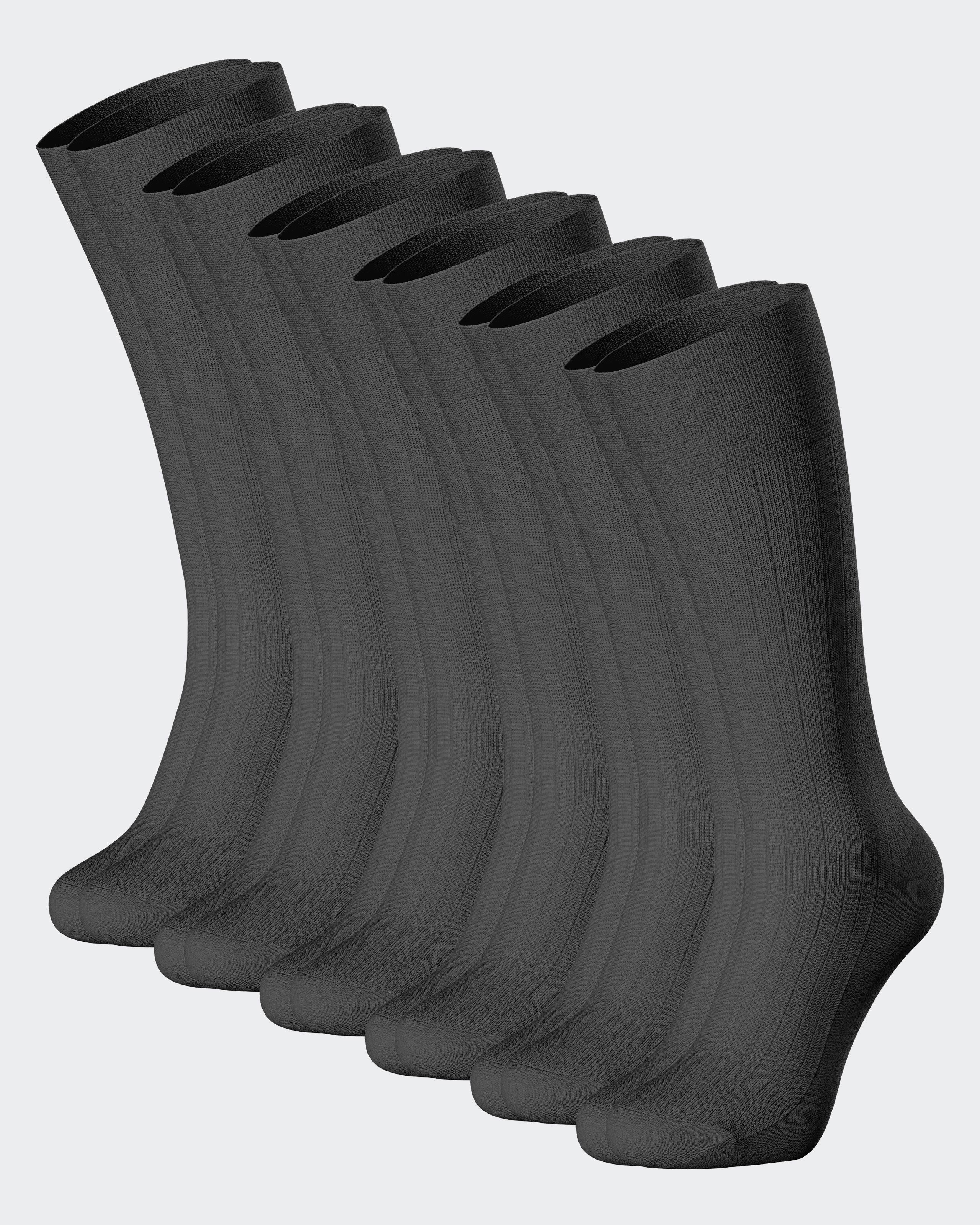 6er-Pack Socken aus mercerisierter Baumwolle