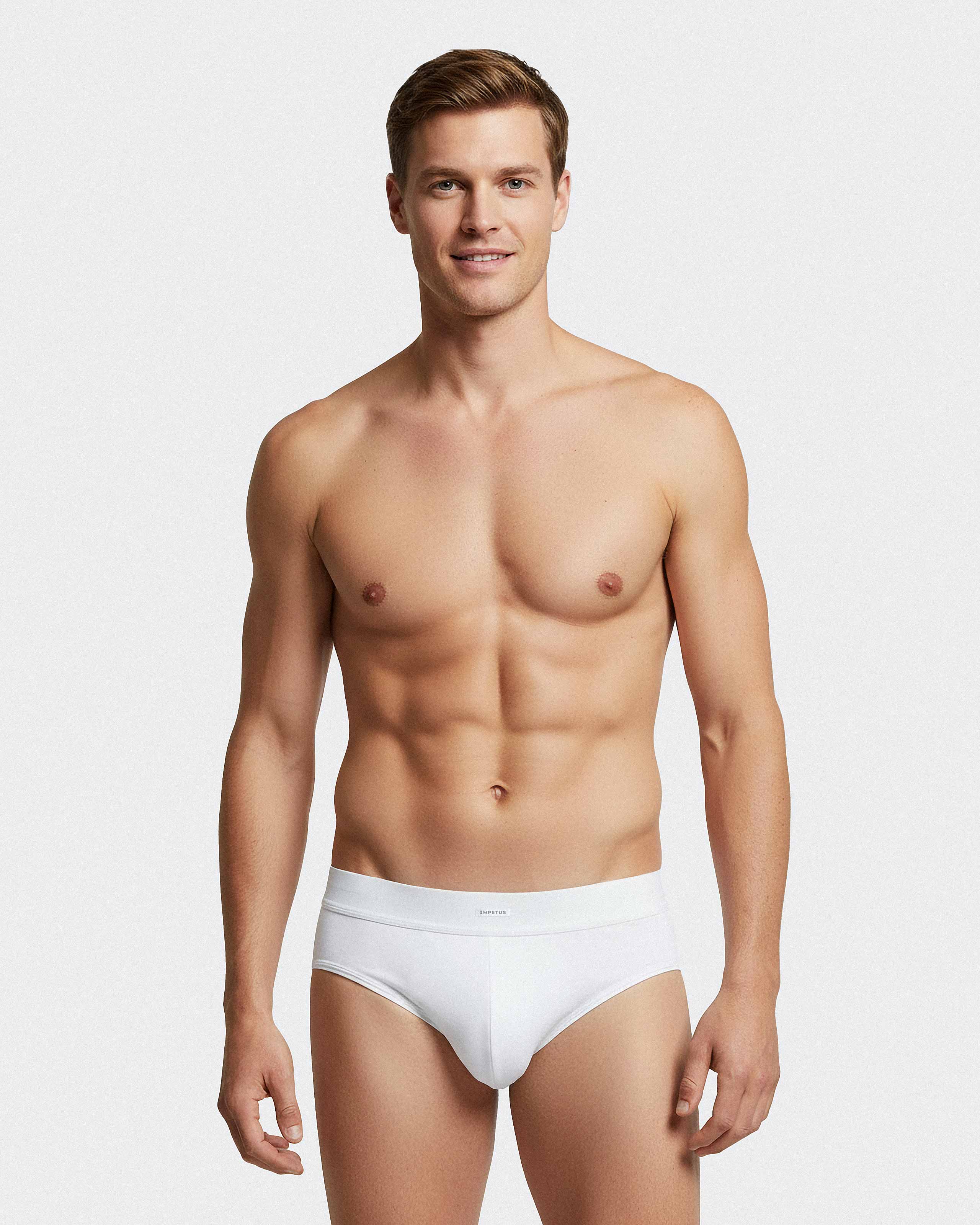 Herren-Slip Baumwoll-Stretch