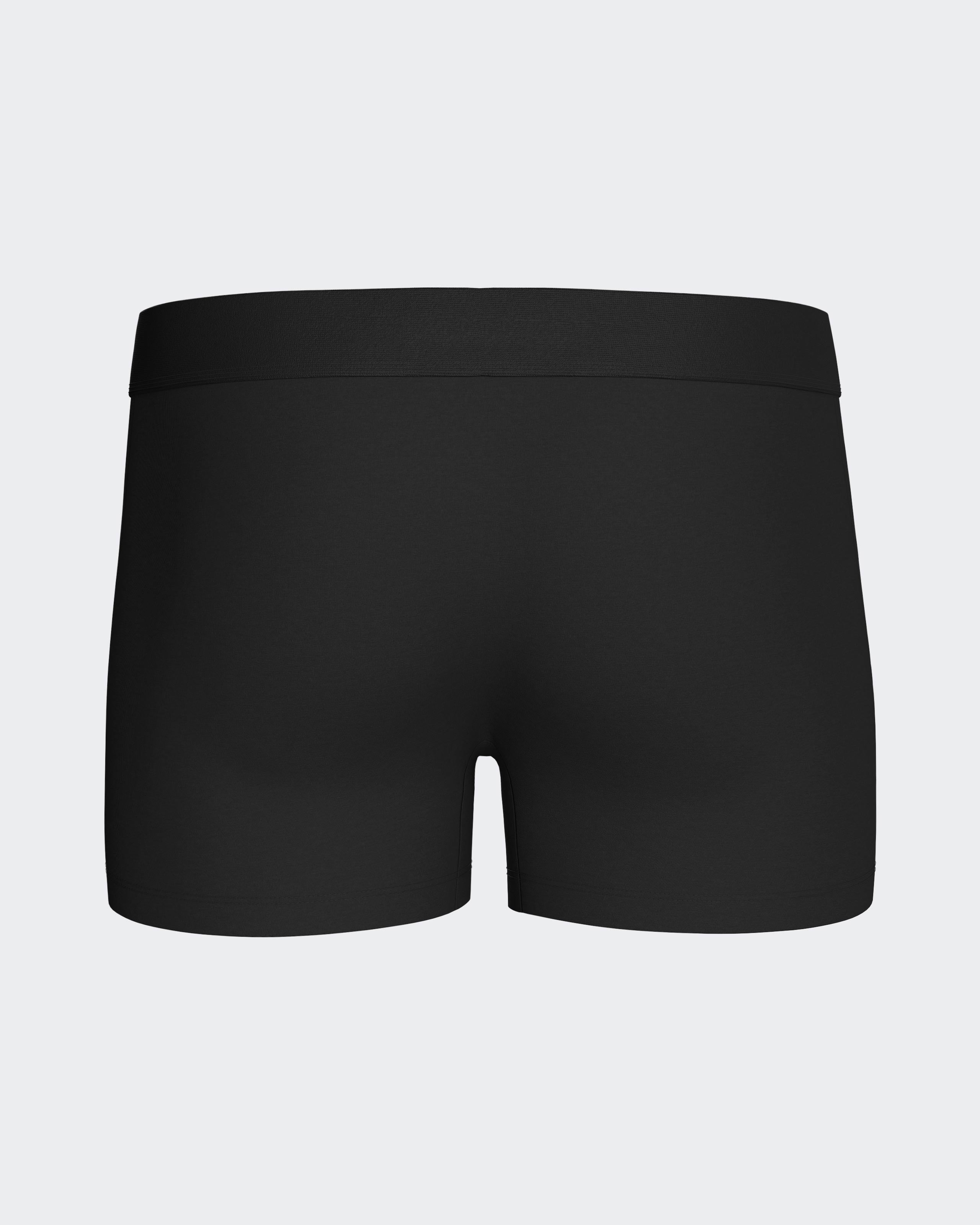 Boxer Button Cotton Stretch