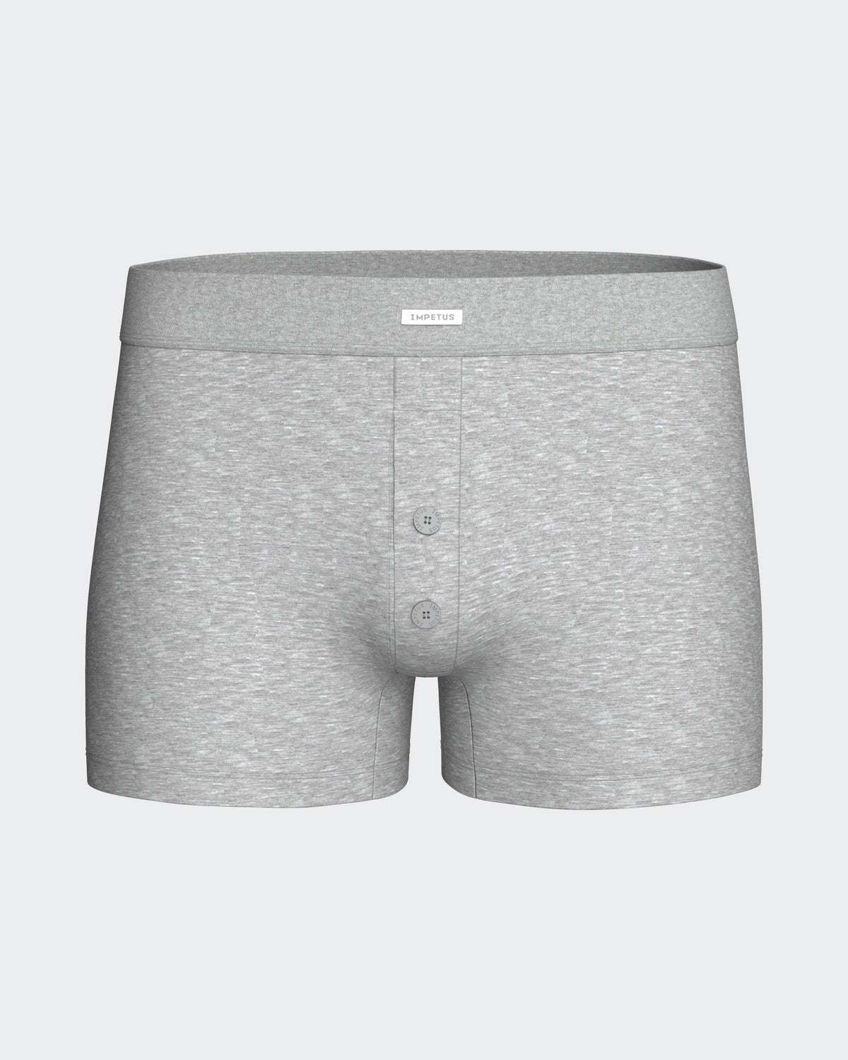 Boxer boutonnée en coton élasthanne