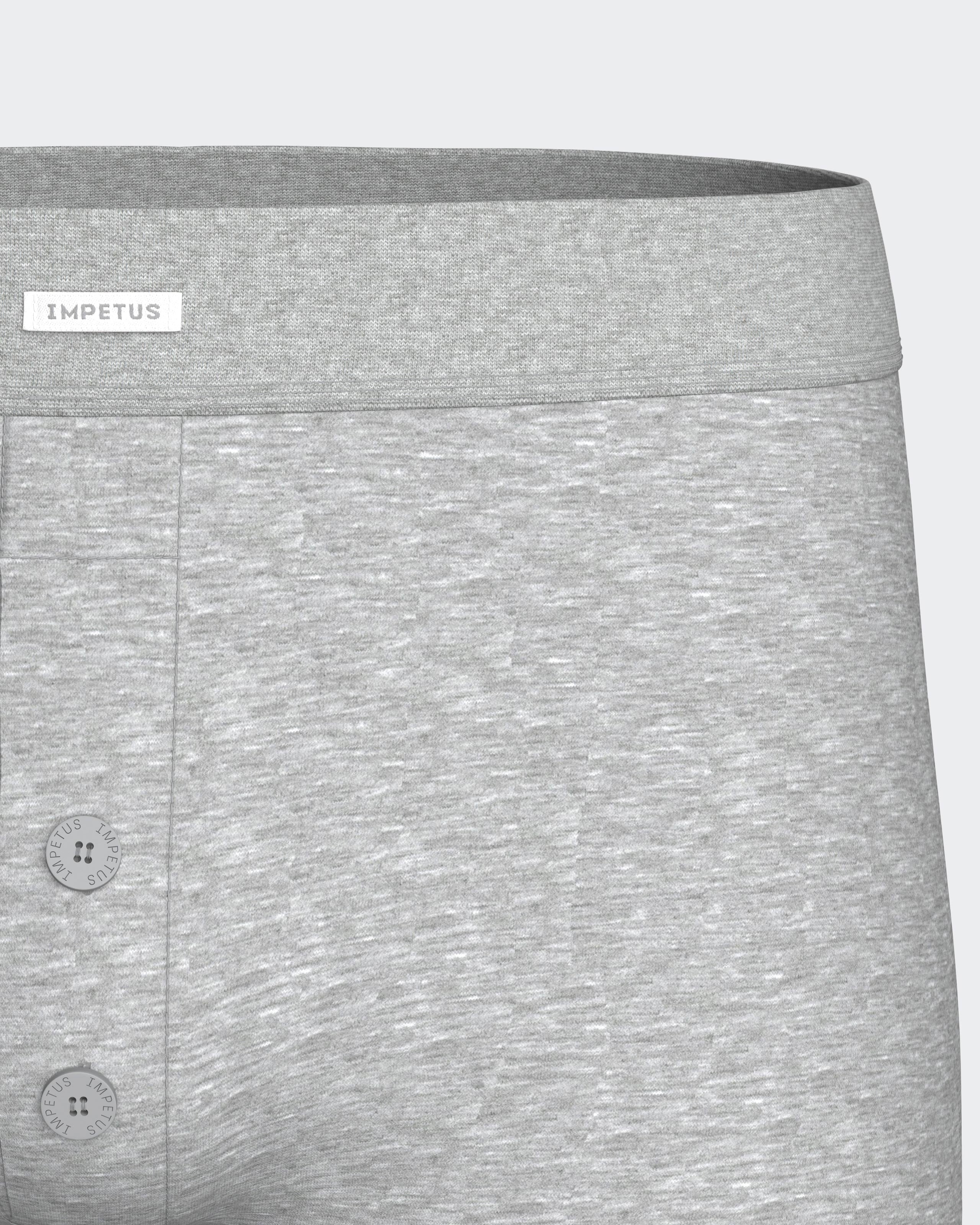 Boxer Button Cotton Stretch