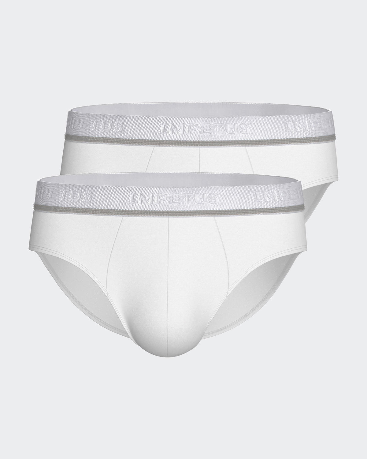 Pack of 2 men's briefs Cotton Stretch