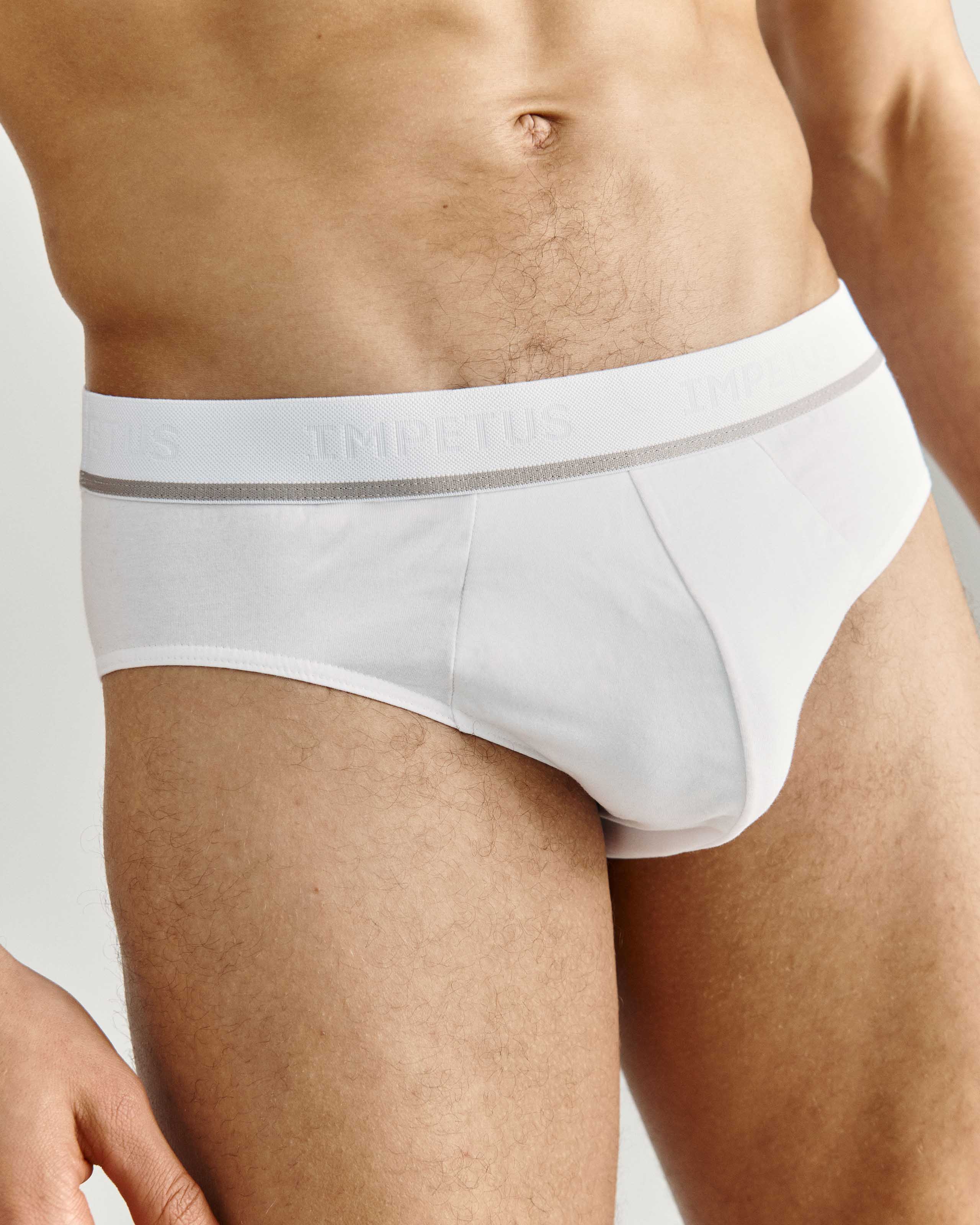 Pack of 2 men's briefs Cotton Stretch