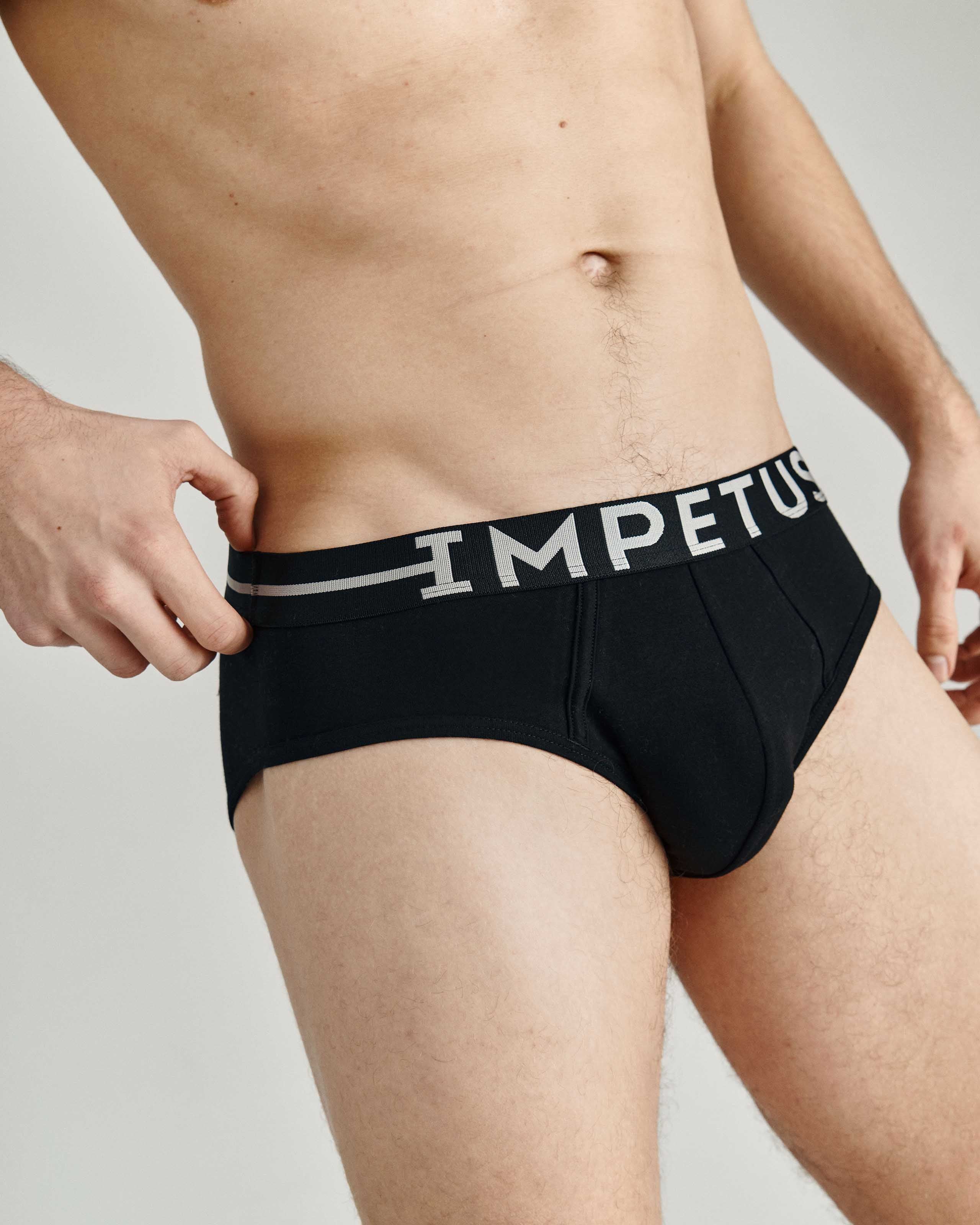 Herrenslip Baumwoll-Stretch