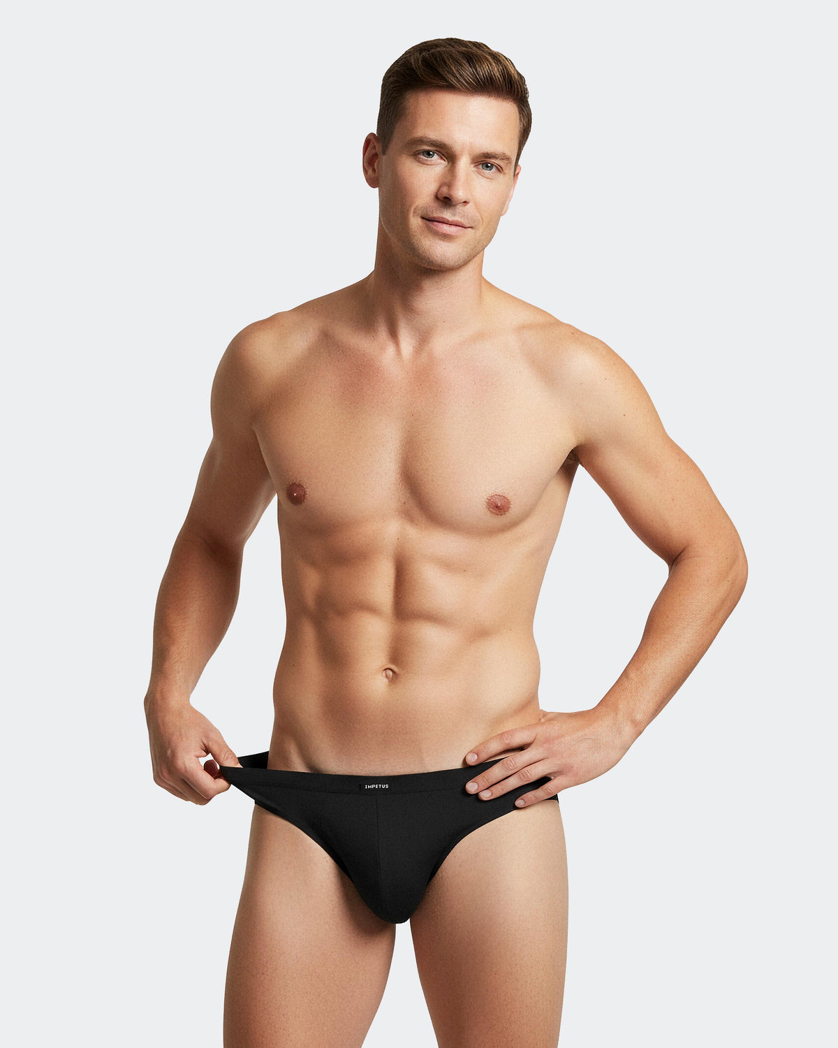 Slip en coton élasthanne