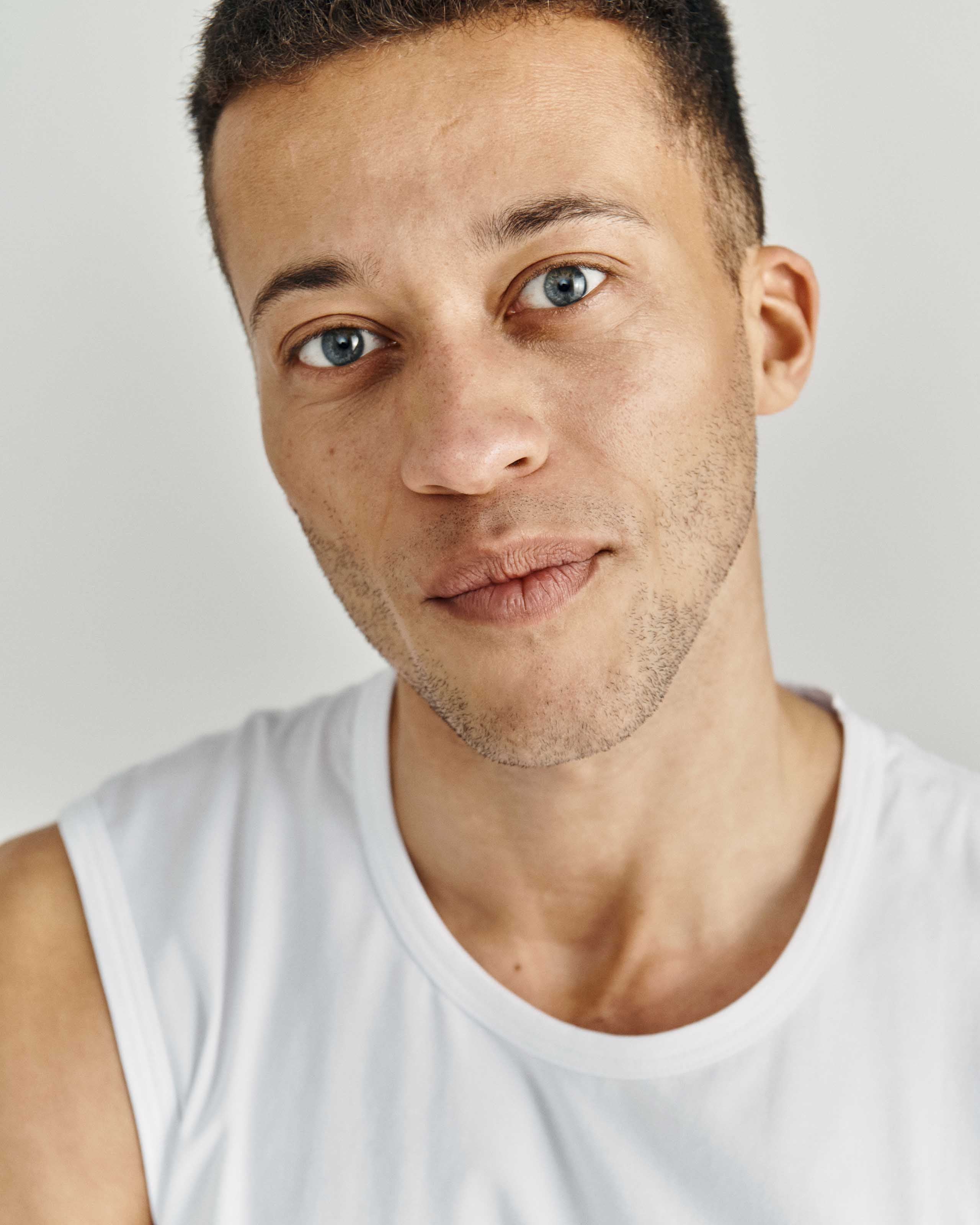 Men's tank top Cotton Stretch