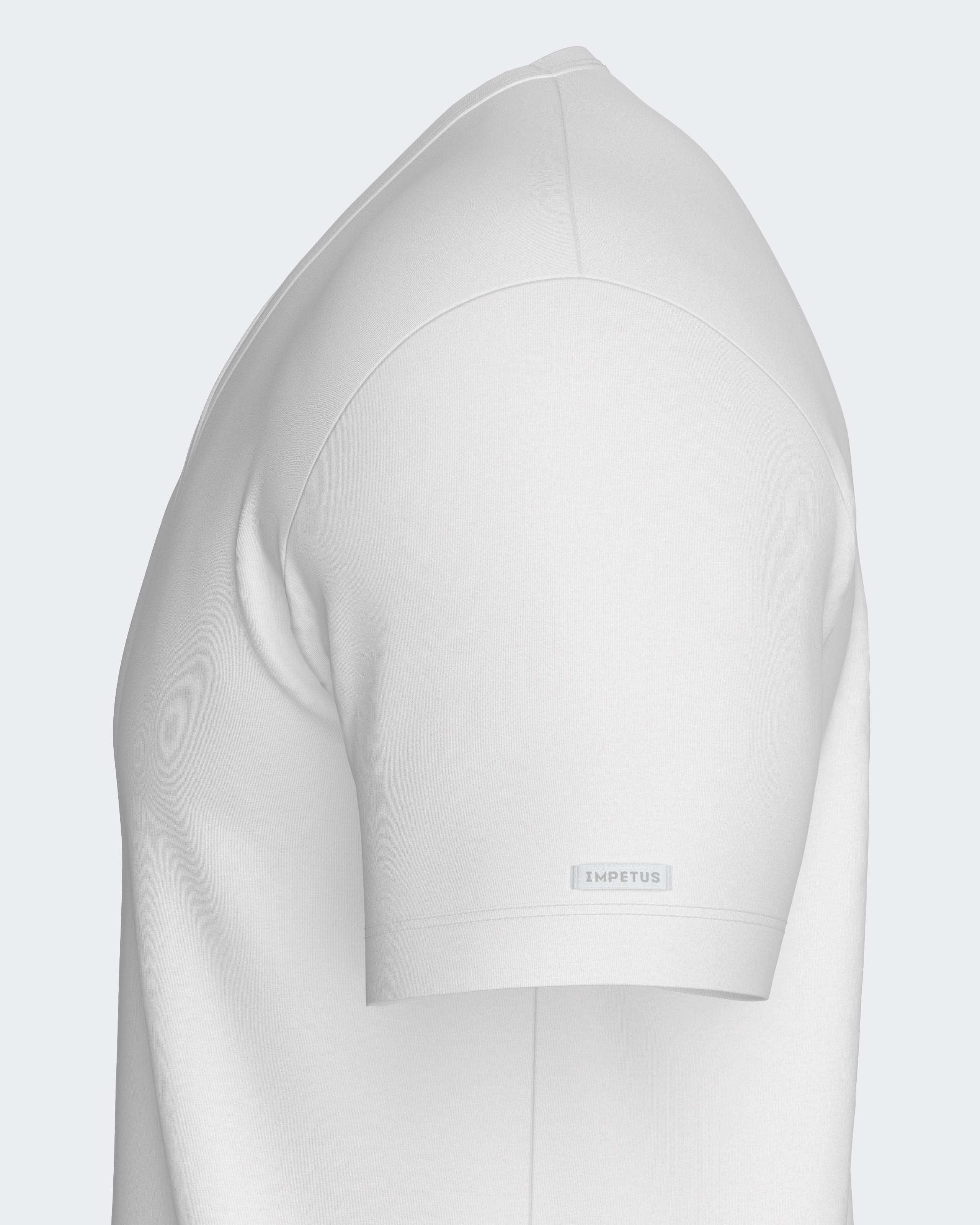 T-shirt V Neck Cotton Stretch