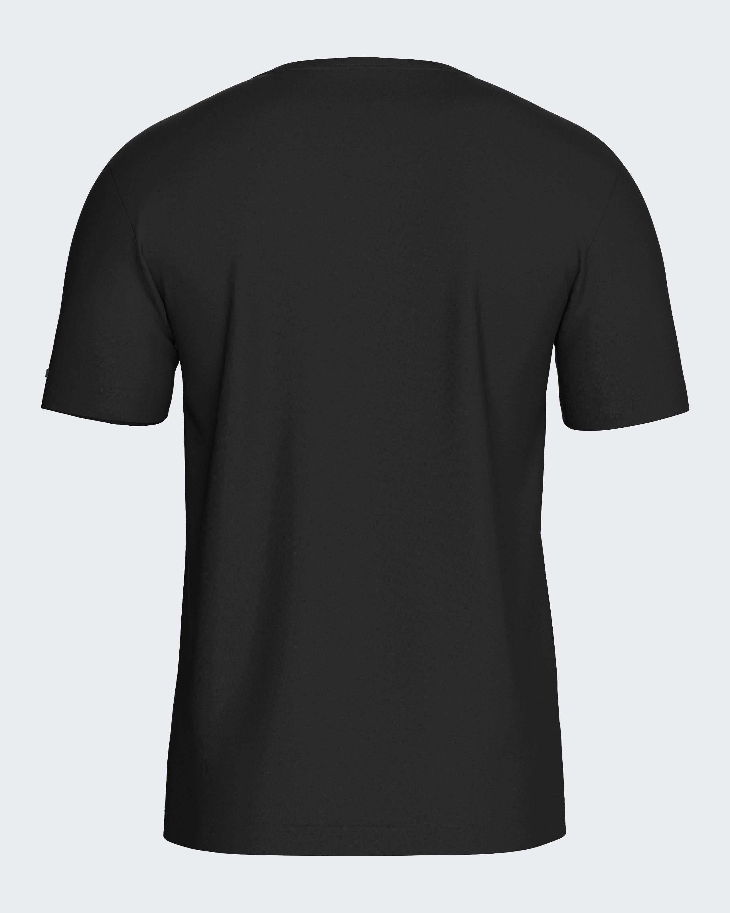 Men's V-neck T-shirt Cotton Stretch