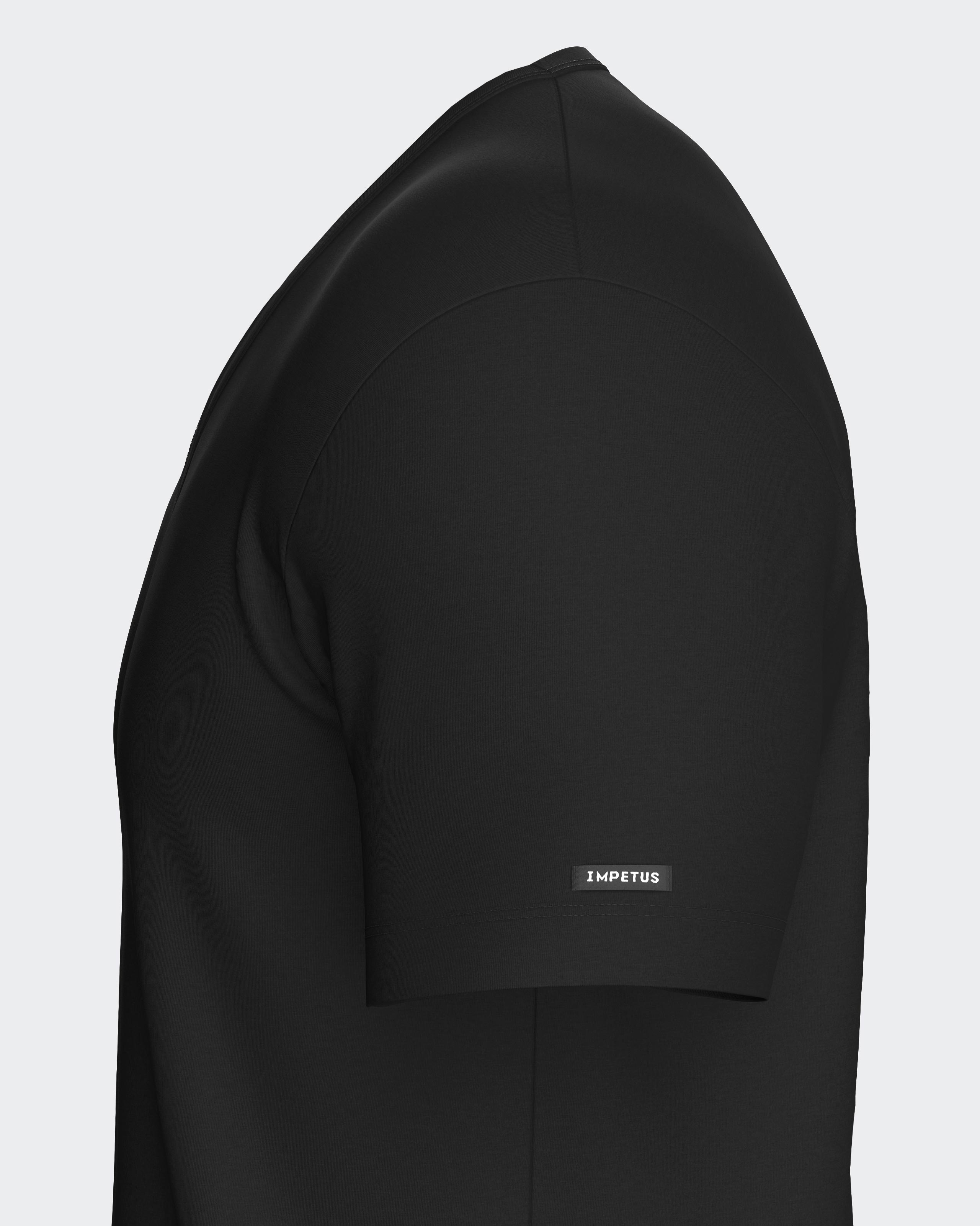 Men's V-neck T-shirt Cotton Stretch