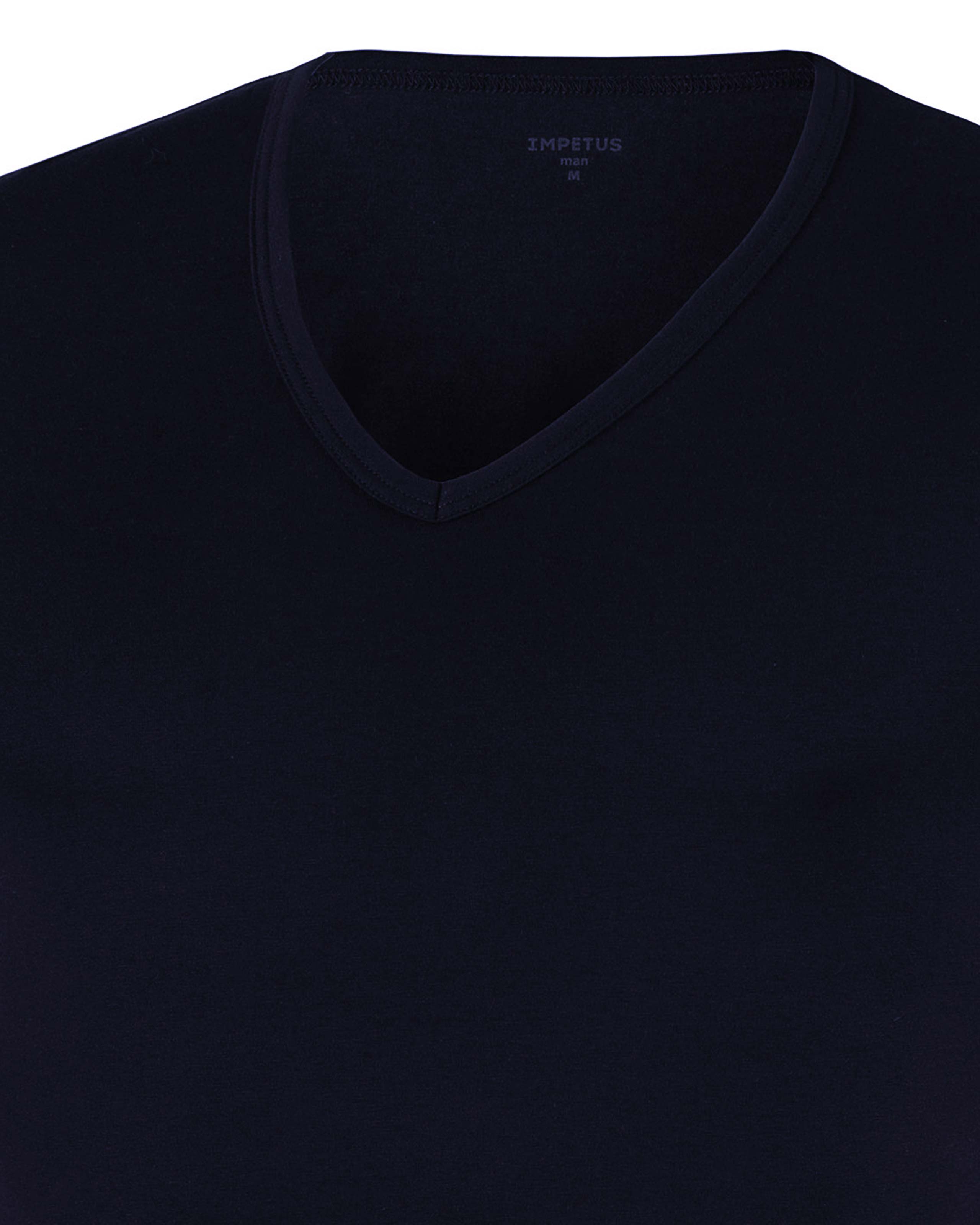 Men's V-neck T-shirt Cotton Stretch
