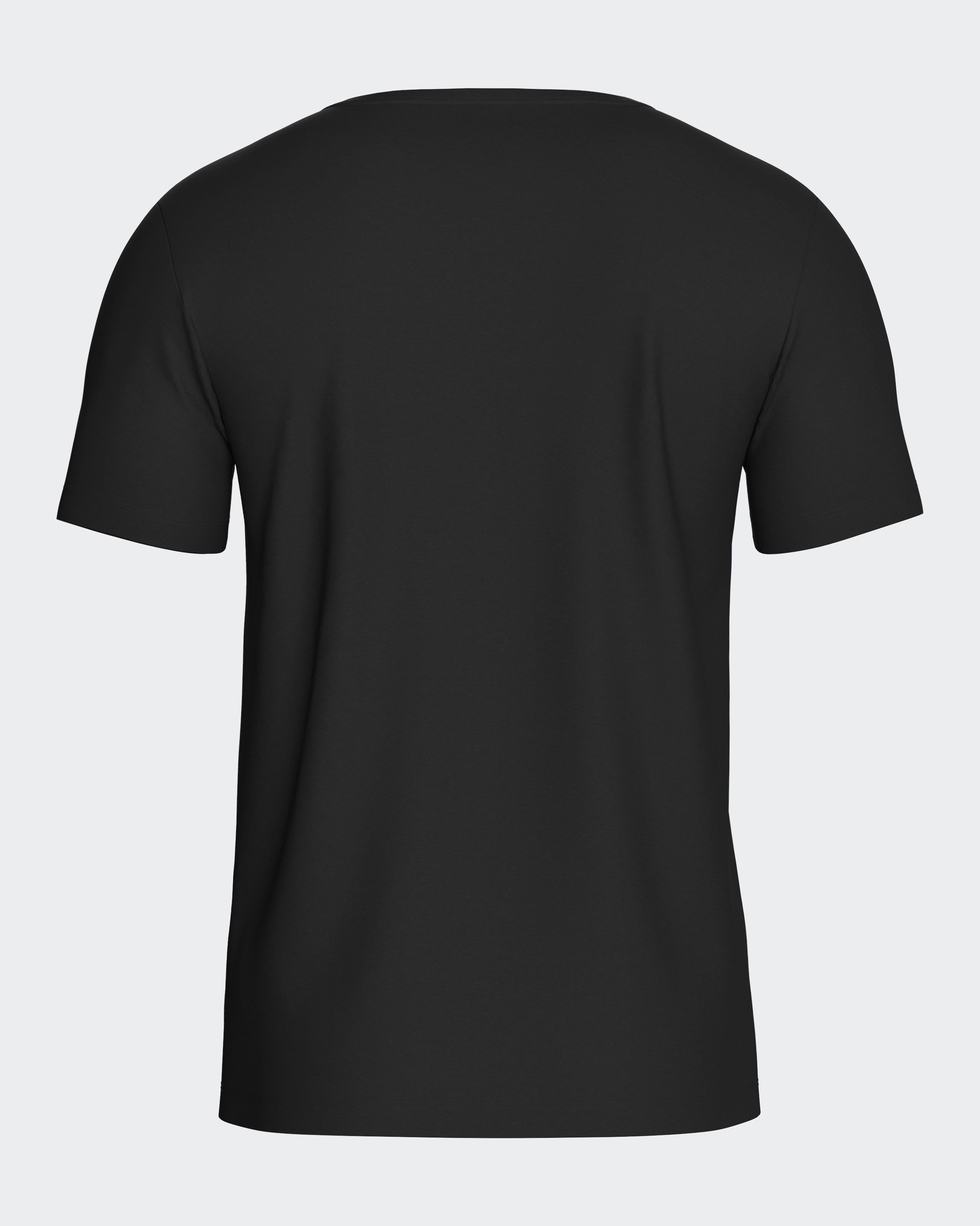 T-shirt O Neck Cotton Stretch