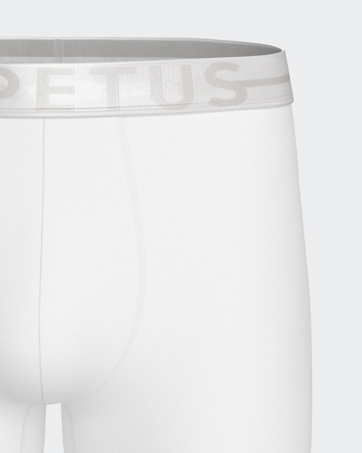 Men's long boxer Cotton Stretch