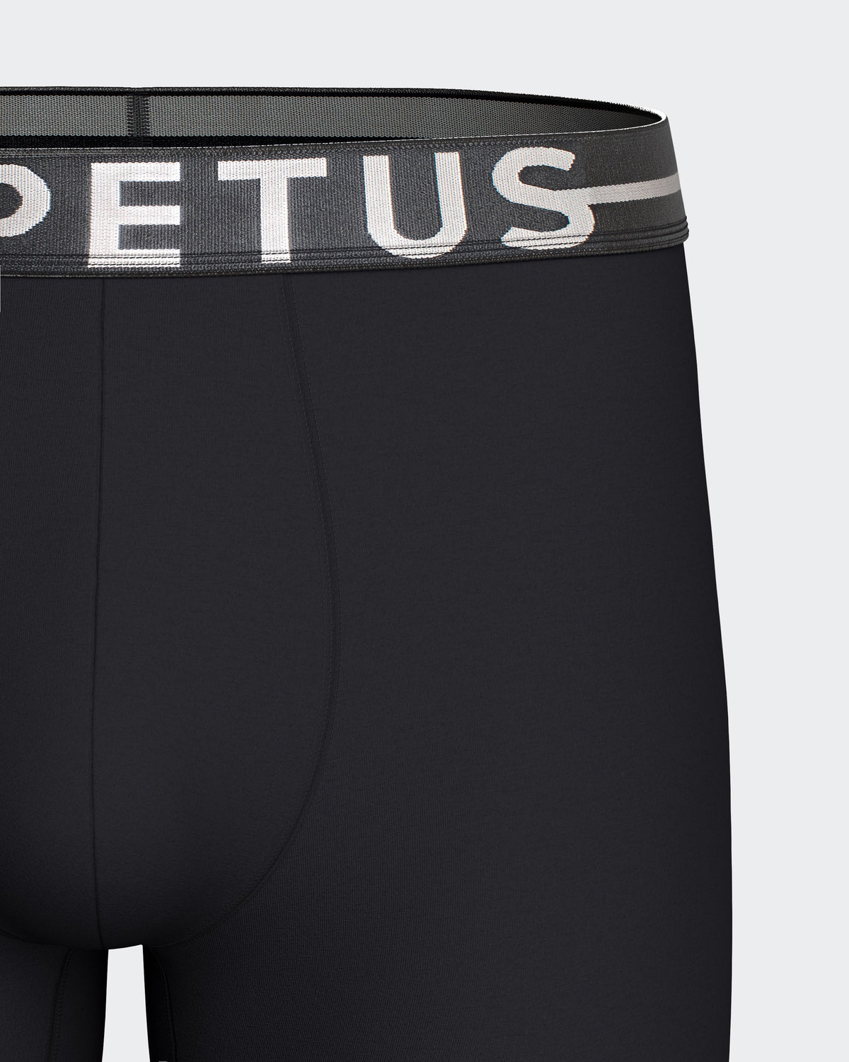 Men's long boxer Cotton Stretch