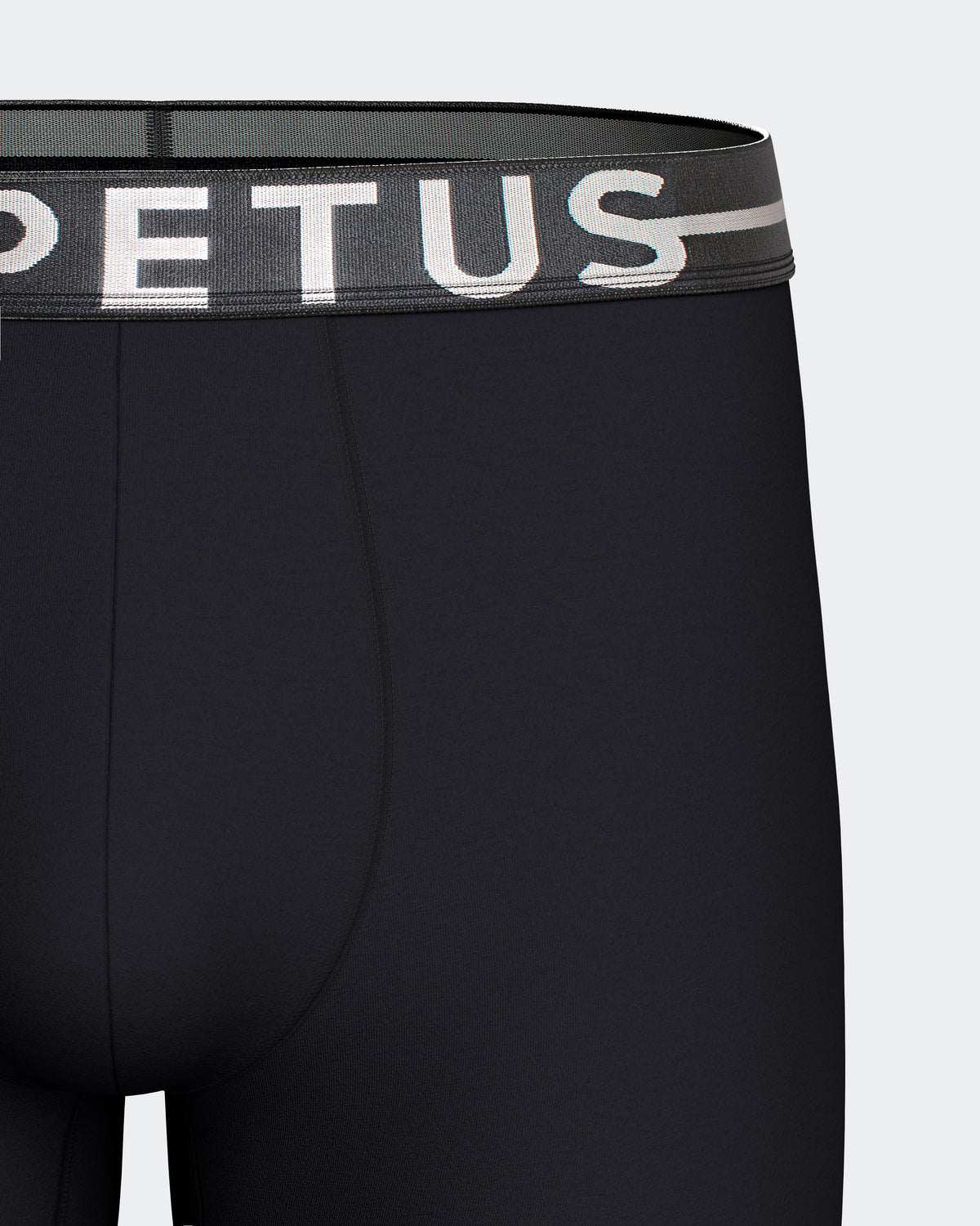 Men's long boxer Cotton Stretch