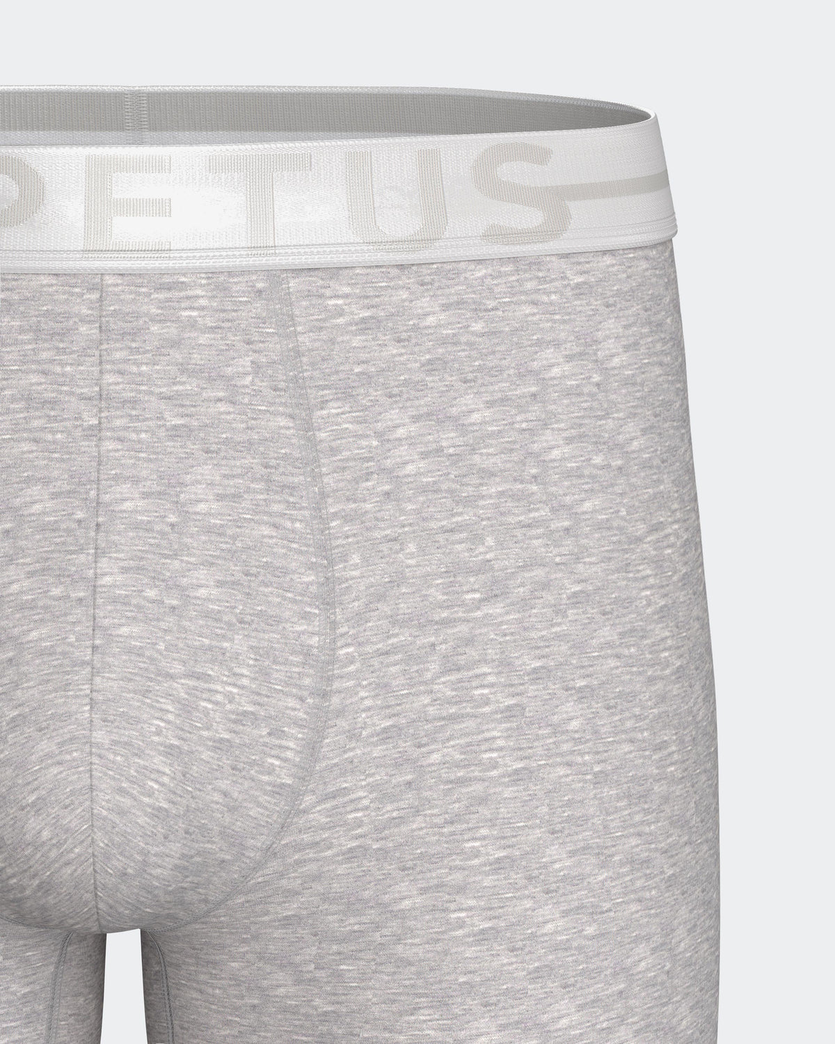 Men's long boxer Cotton Stretch