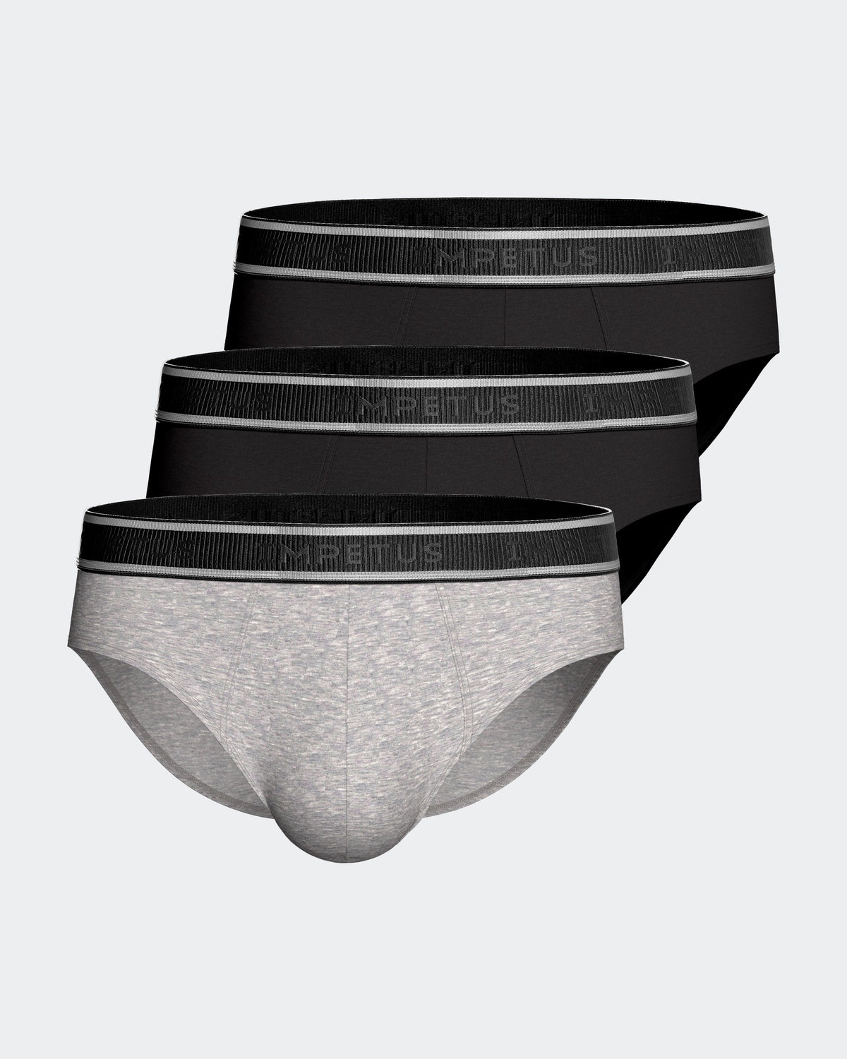 Pack of 3 Cotton Stretch men's briefs
