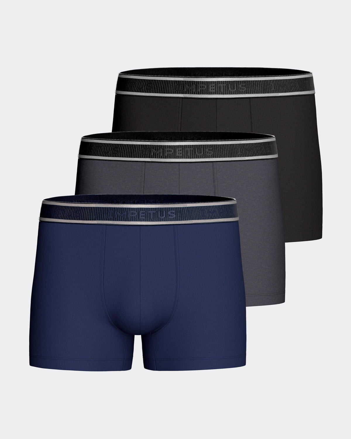 Lot de 3 Boxers en coton élasthanne