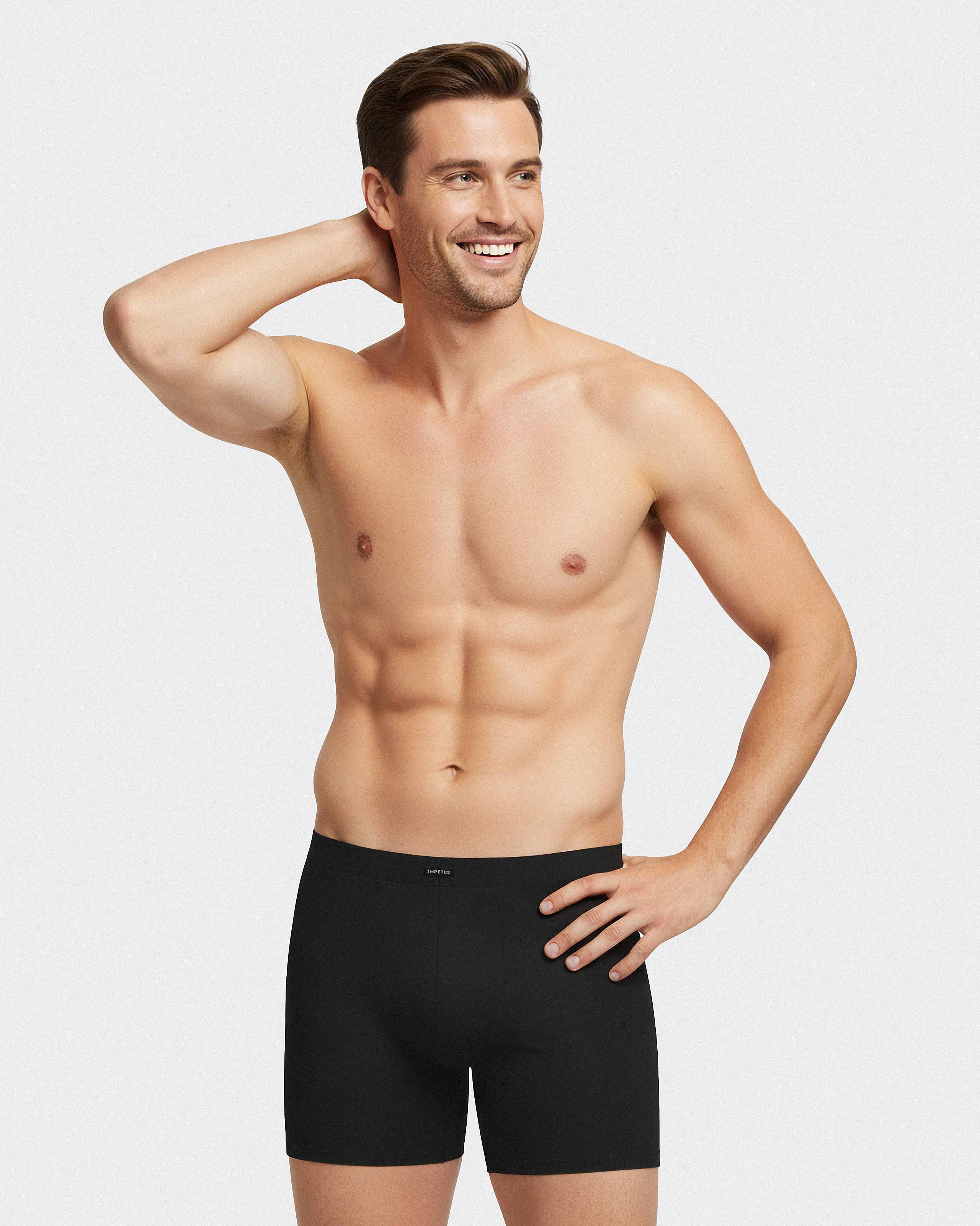 Lange Herren Boxershorts Cotton Modal