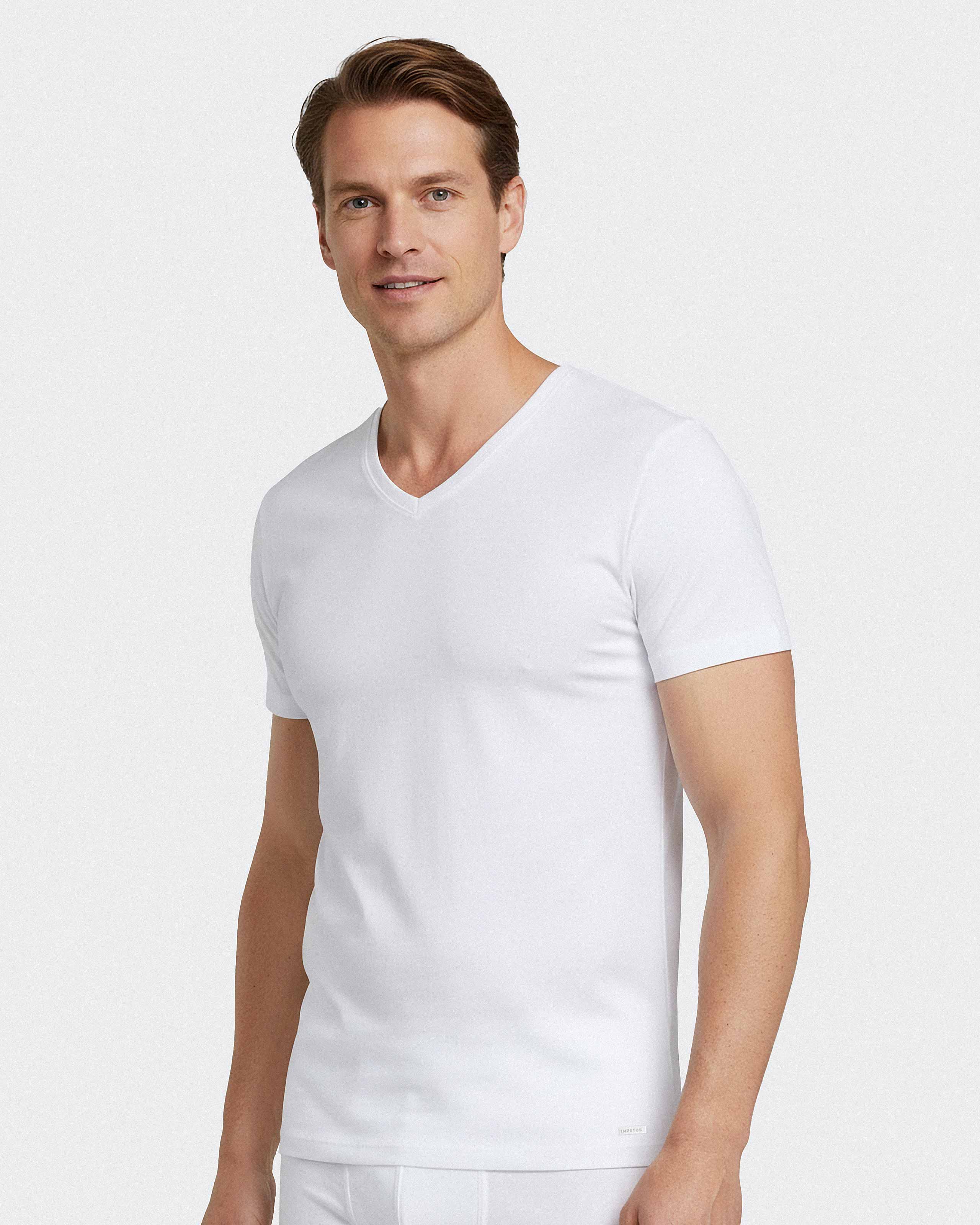T-shirt en coton modal
