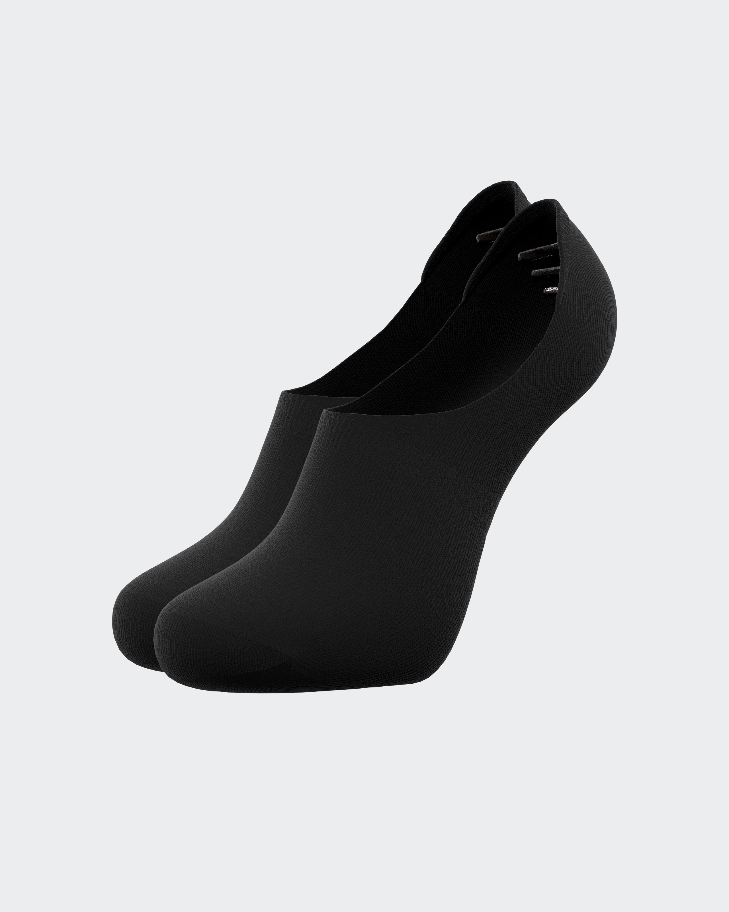 Invisible socks with silicone bands