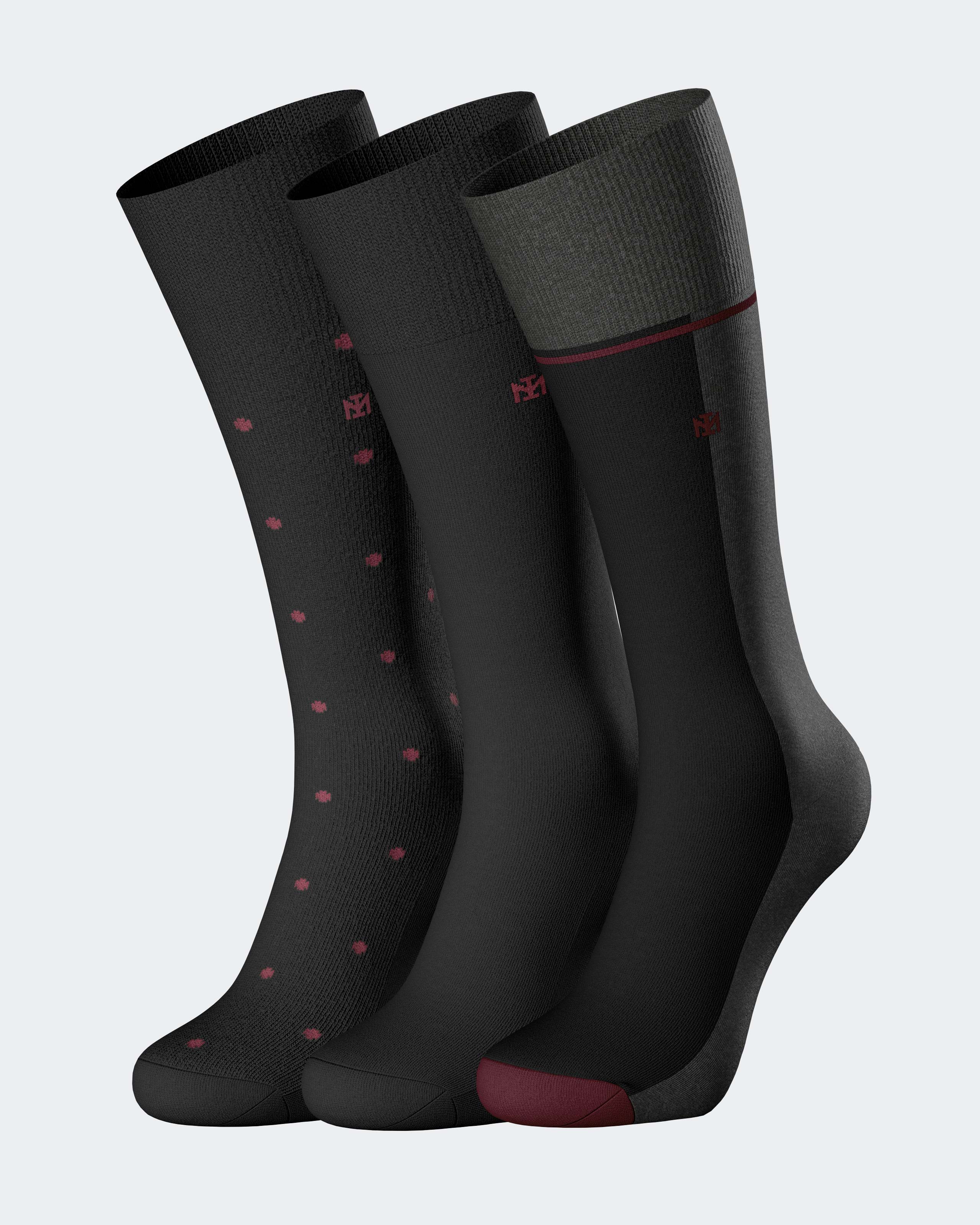 Pack of 3 pairs of men's socks