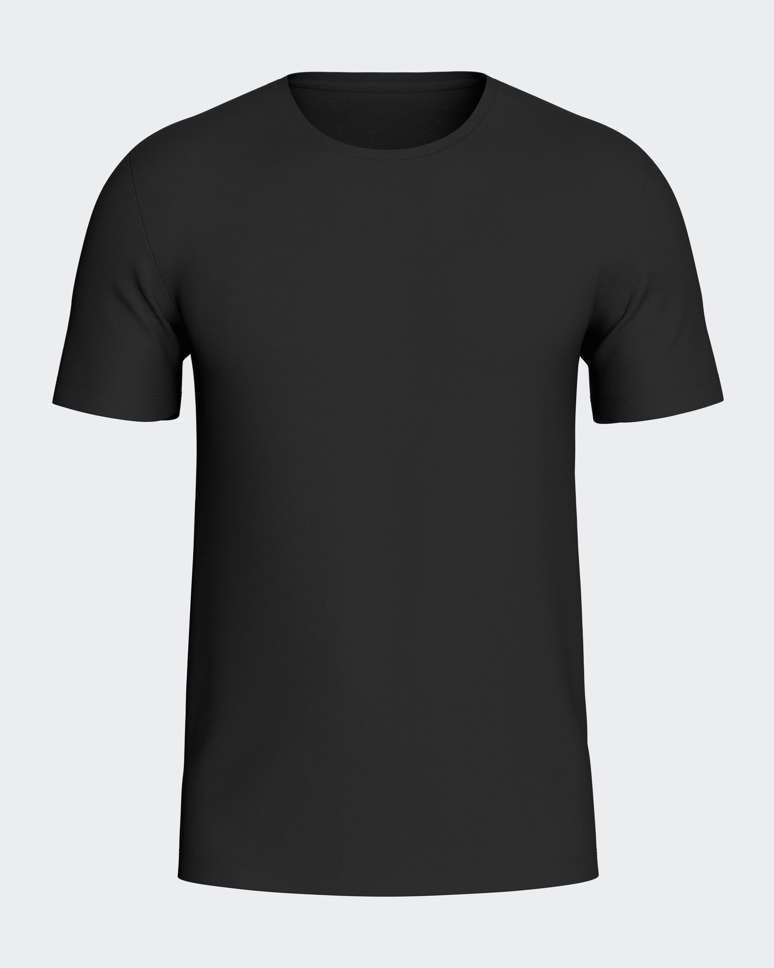 T-shirt interior de homem em Lã Lyocell