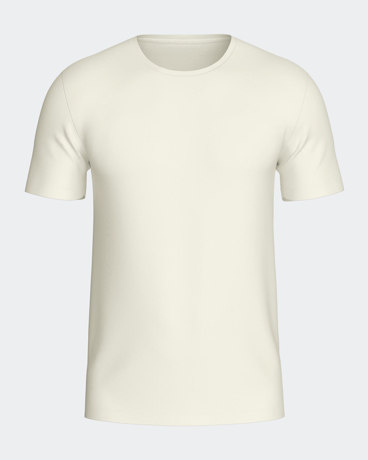 T-shirt of man in Wool Lyocell