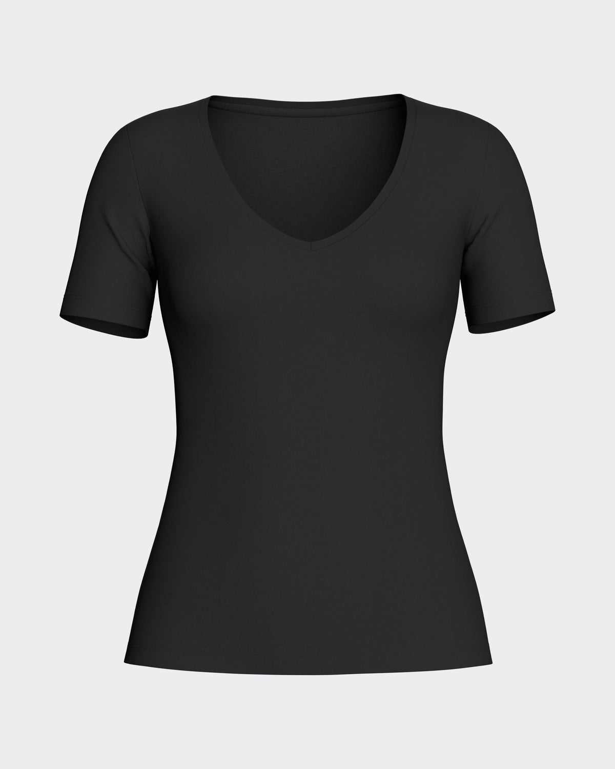 T-shirt of woman in Wool Lyocell