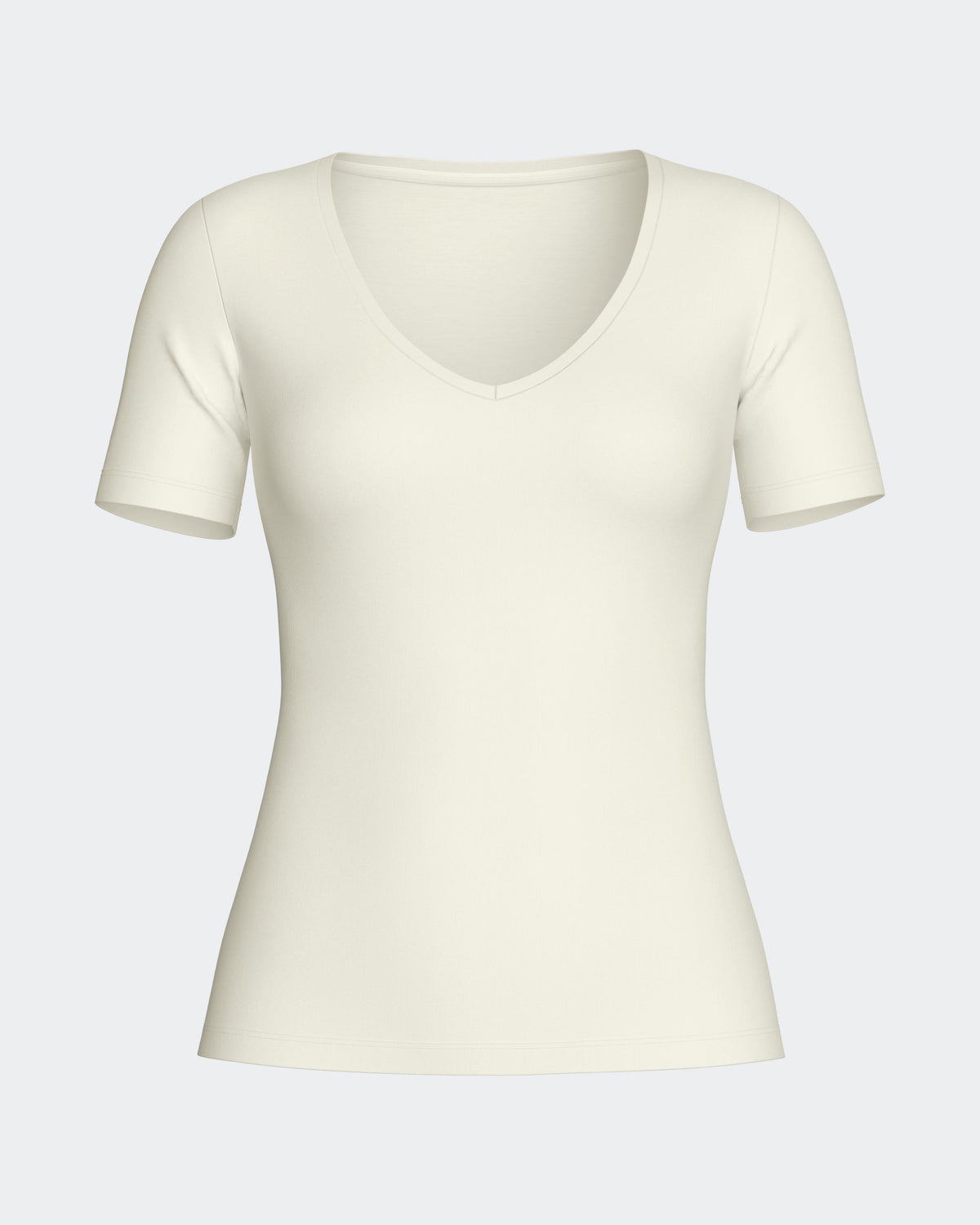 T-Shirt aus Woll-Lyocell