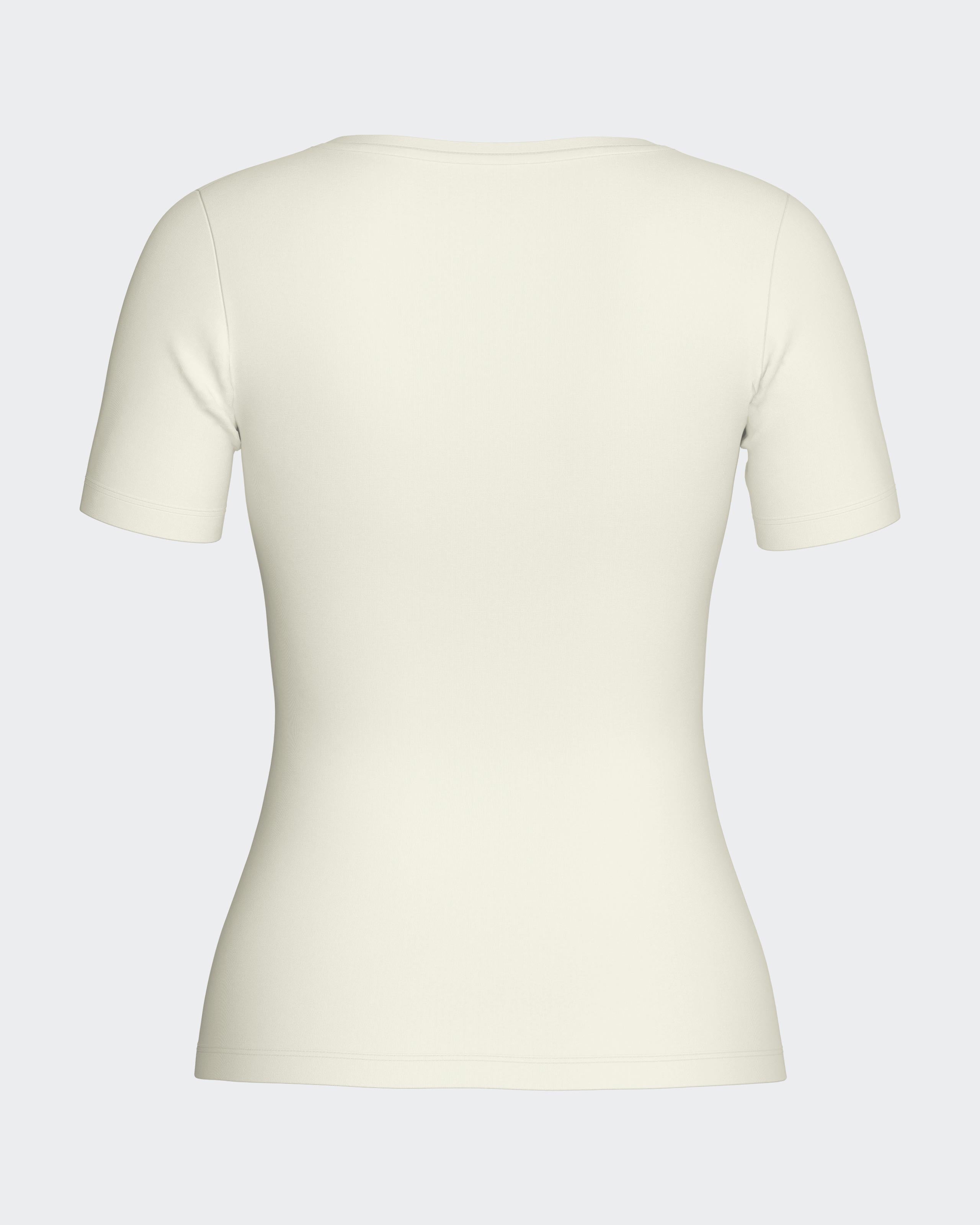 T-Shirt V Neck Wool Lyocell