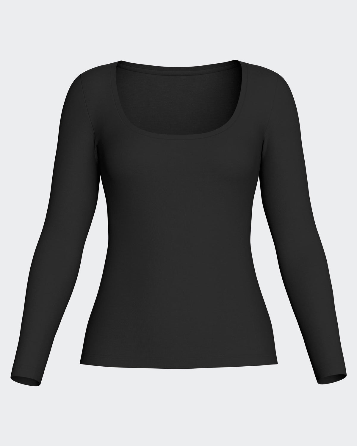 T-shirt manches longues de femme en Laine Lyocell