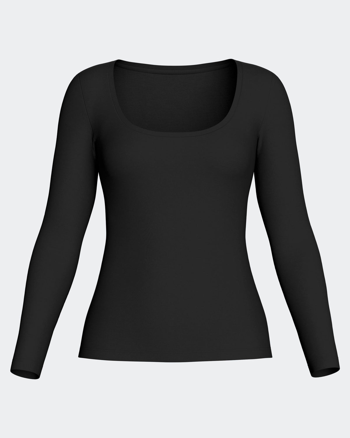 T-shirt manches longues de femme en Laine Lyocell