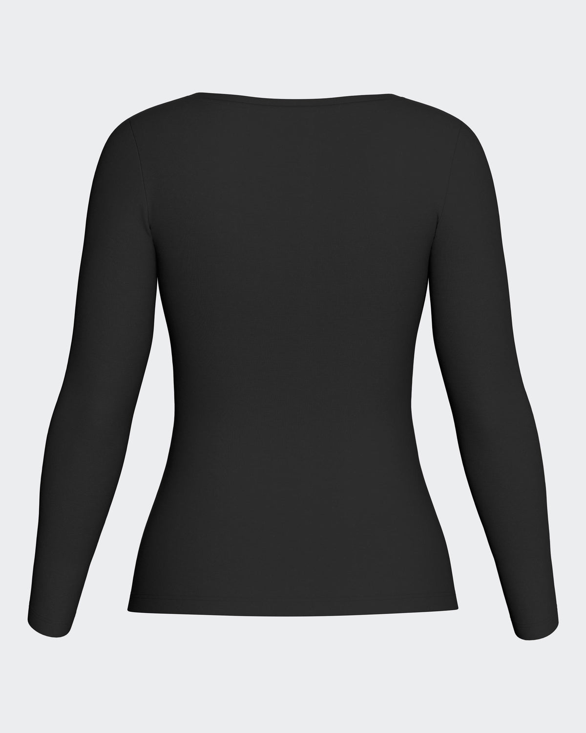 T-Shirt lange Ärmel aus Woll-Lyocell