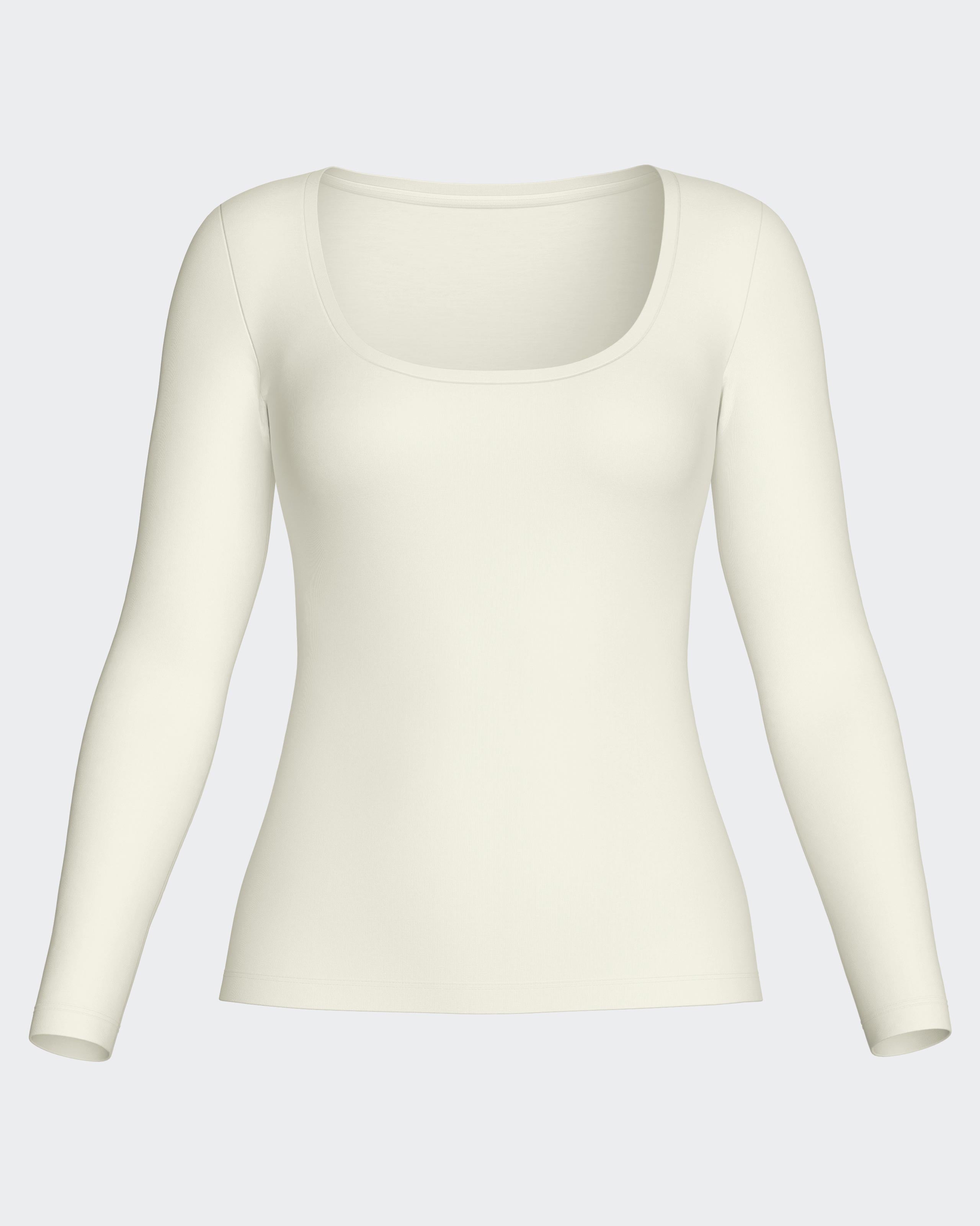 Long Sleeve T-Shirt Wool Lyocell