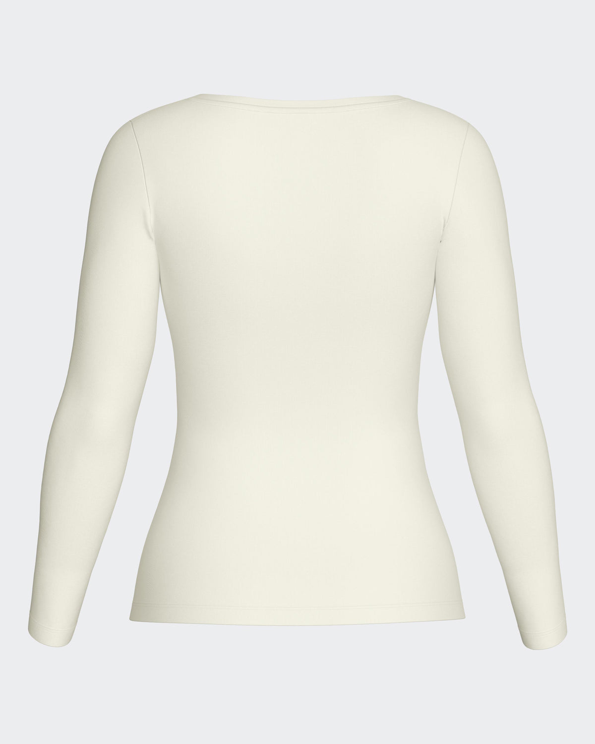 T-shirt long sleeves of woman in Wool Lyocell