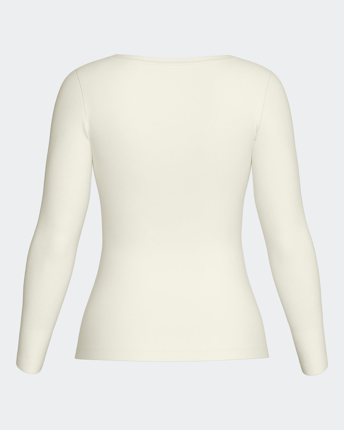 T-shirt long sleeves of woman in Wool Lyocell