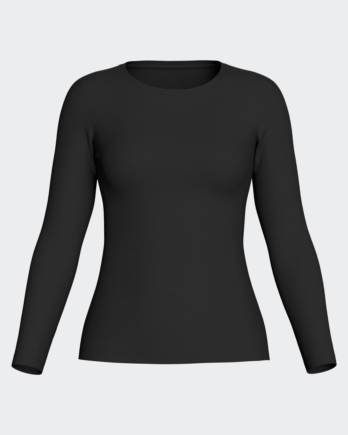 T-shirt manches longues de femme en Laine Lyocell