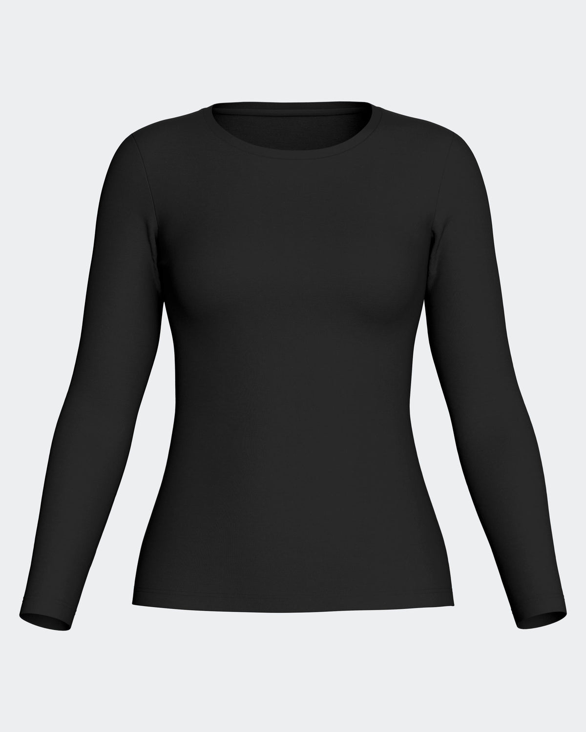 T-shirt manches longues de femme en Laine Lyocell