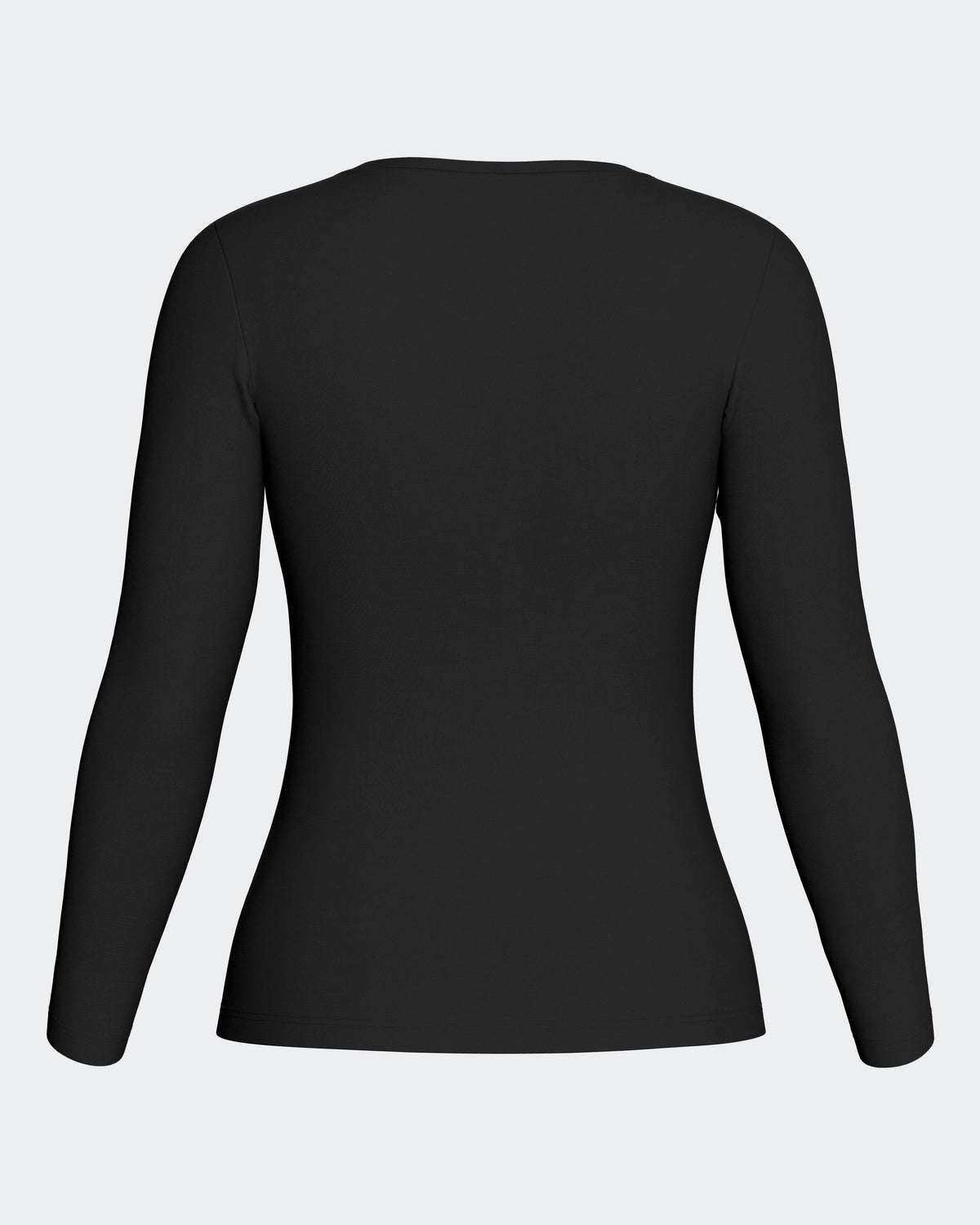 T-shirt long sleeves of woman in Wool Lyocell