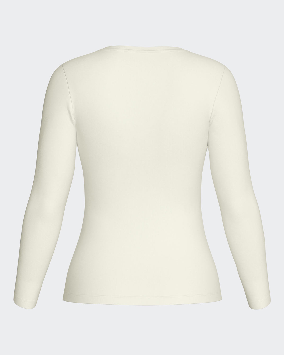 Long sleeve T-shirt O neck Wool Lyocell