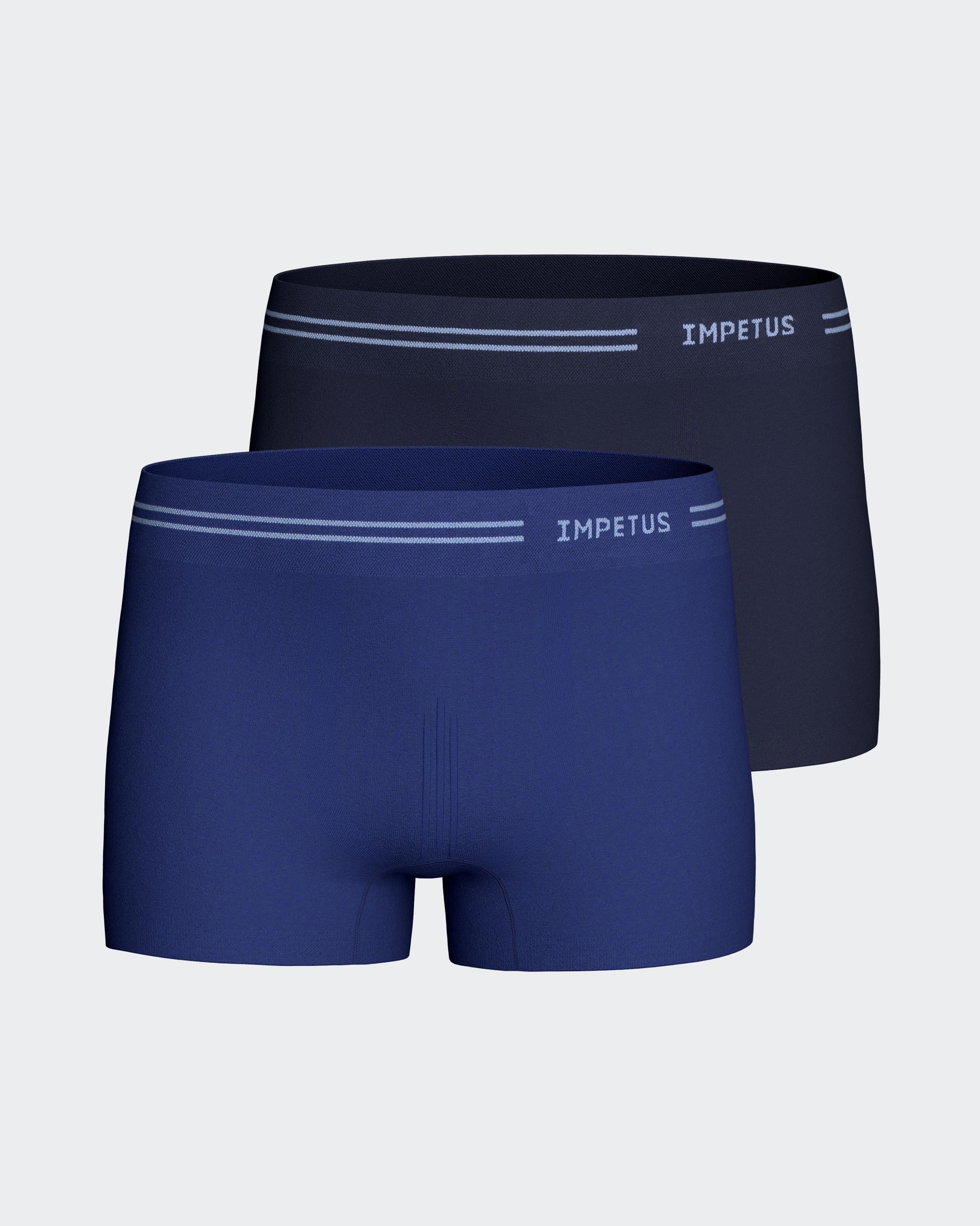 Packung mit zwei nahtlosen Boxershorts für Jungen