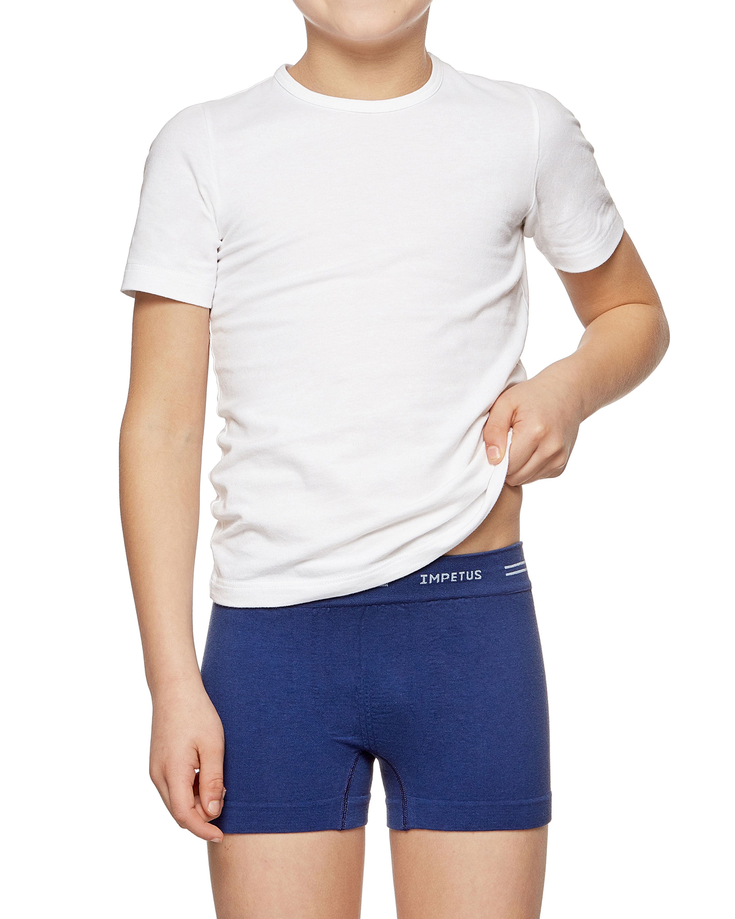 Packung mit zwei nahtlosen Boxershorts für Jungen